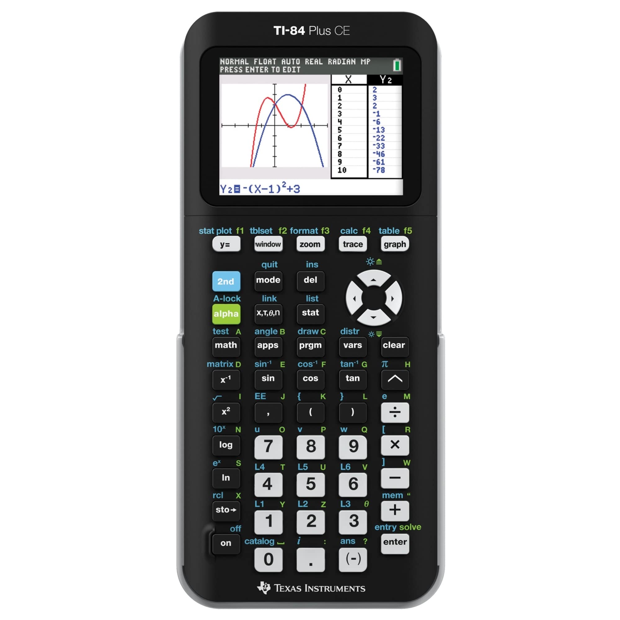 Texas Instruments TI-84 Plus Ce Graphing Calculator