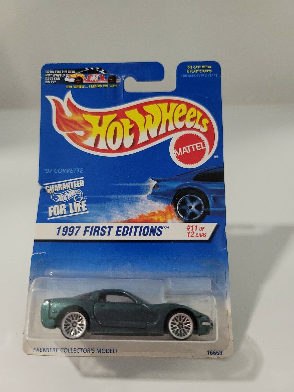 1997 For For Hot Wheels #515 '97 For Chevy Corvette 11/12 1st Editions