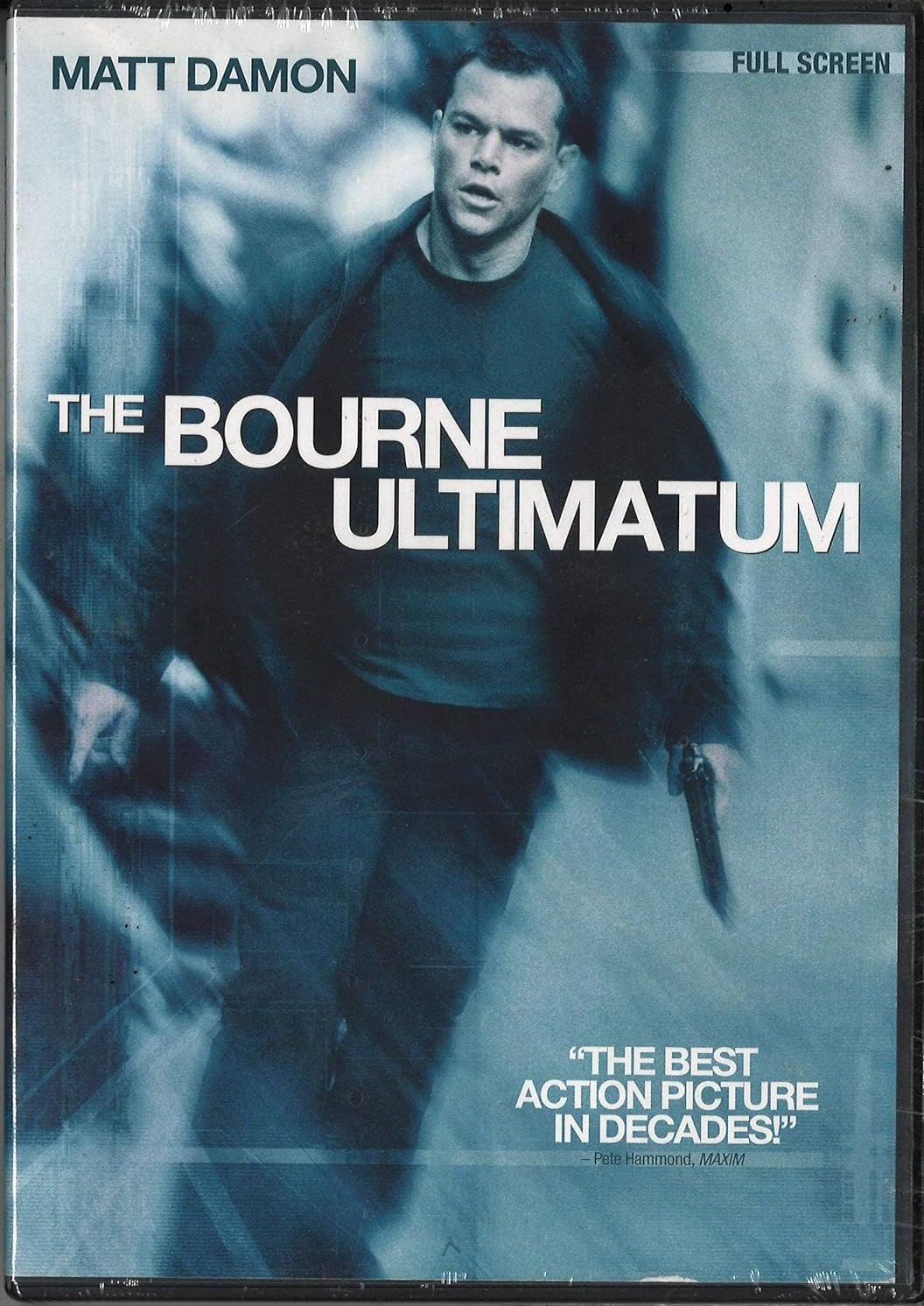 Bourne Ultimatum FullScreen On DVD With Matt Damon Julia Stiles