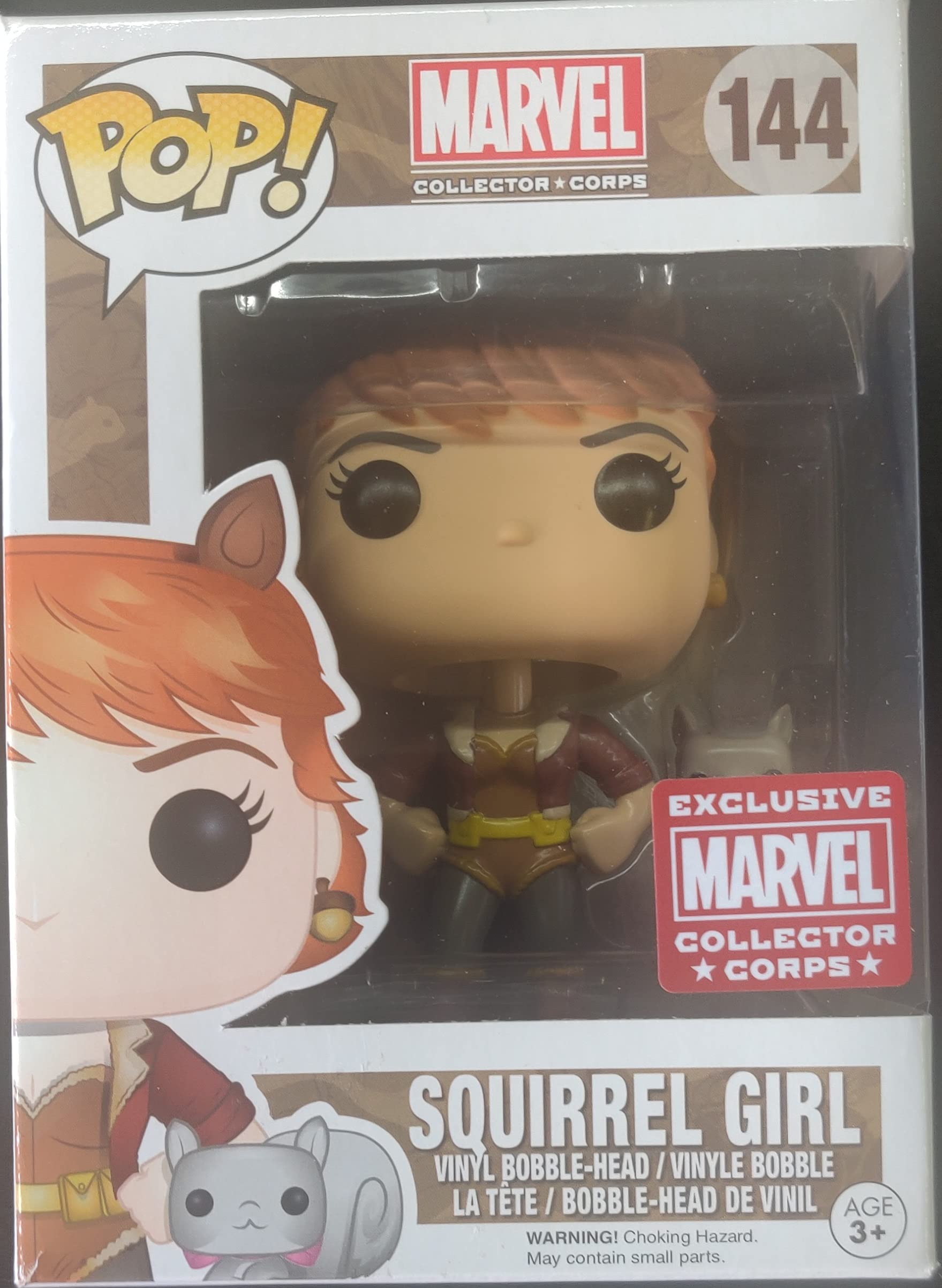 Funko Pop! 144 Marvel Squirrel Girl Collectible