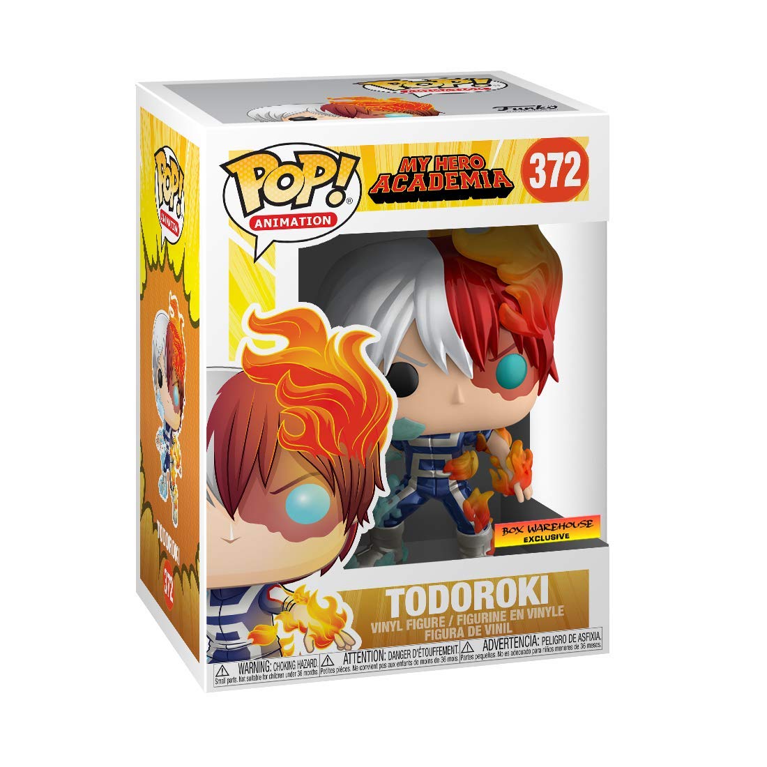 Funko Pop! Animation 372 My Hero Academia Todoroki Metallic Exclusive