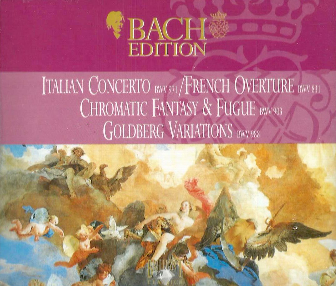 Image 0 of Bach Edition: Italian Concerto / French Overture / Chromatic Fantasy