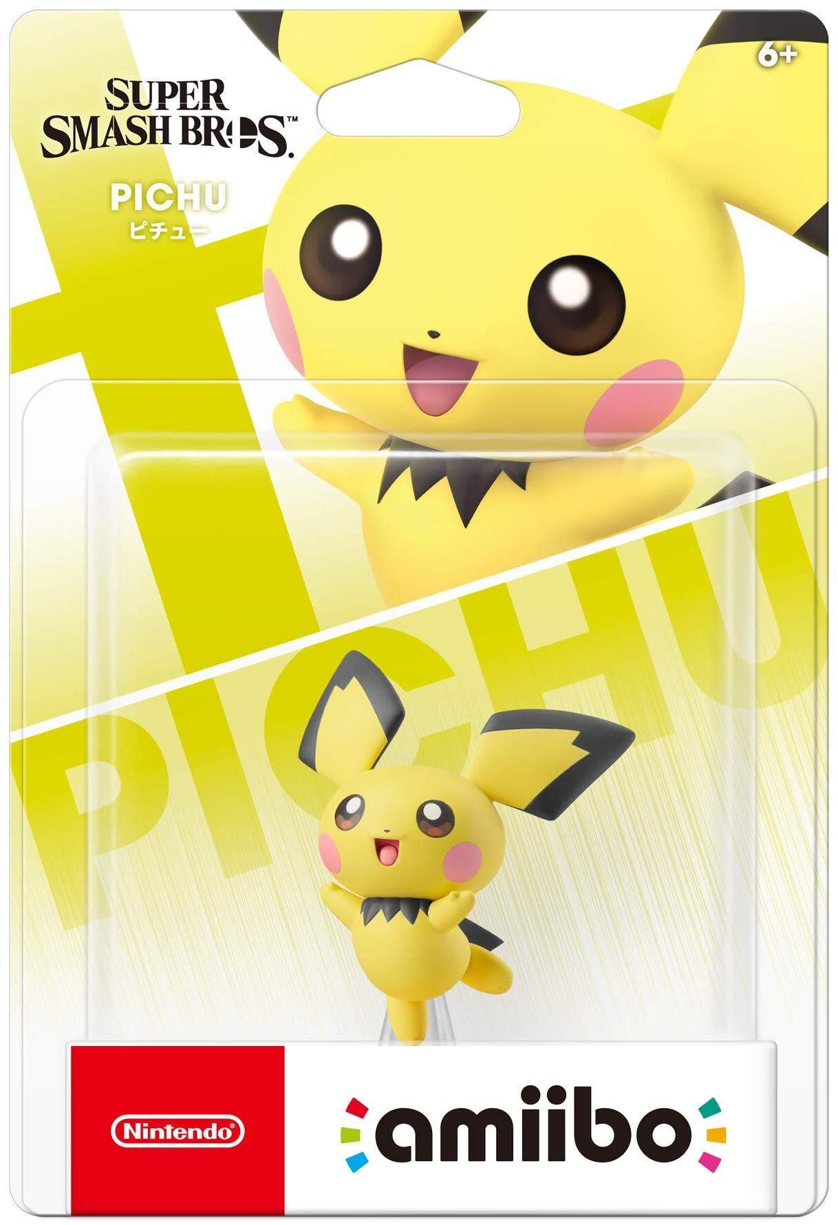 Image 0 of Nintendo Amiibo Pichu Super Smash Bros Series Switch Collectible