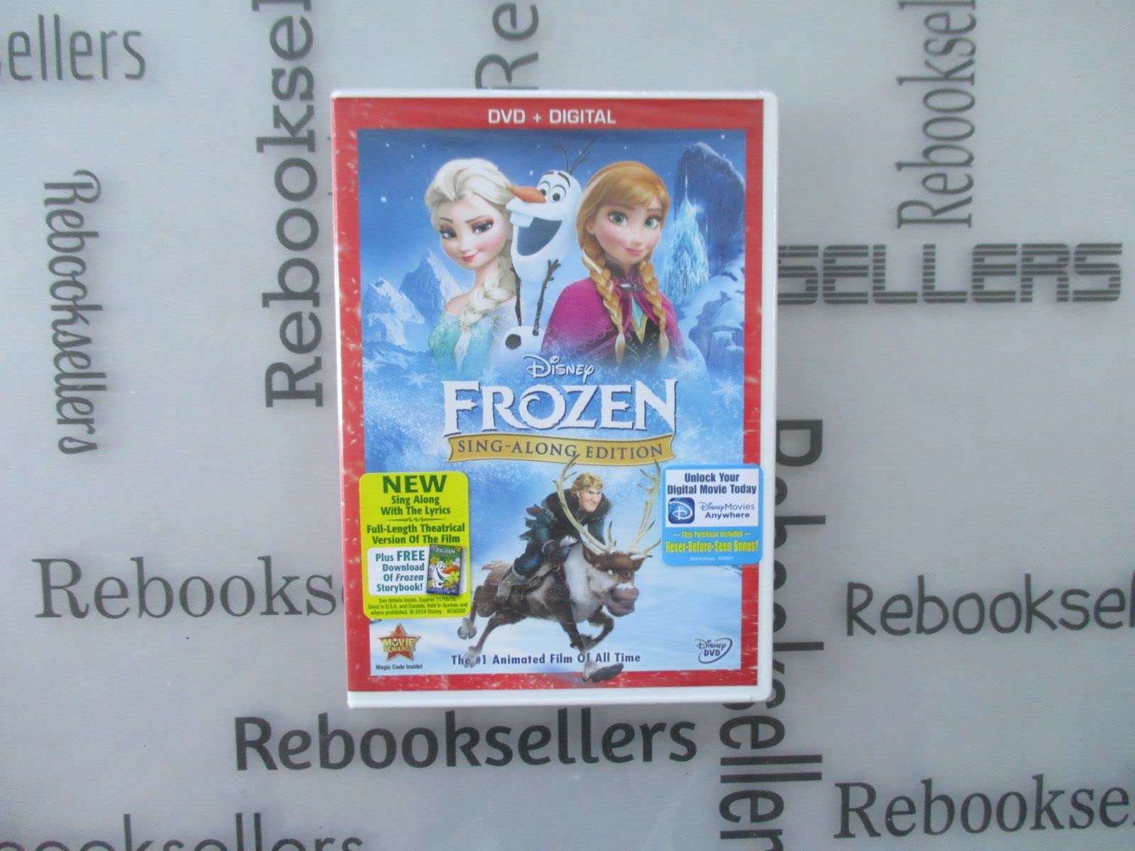 Frozen On DVD Anime Movie