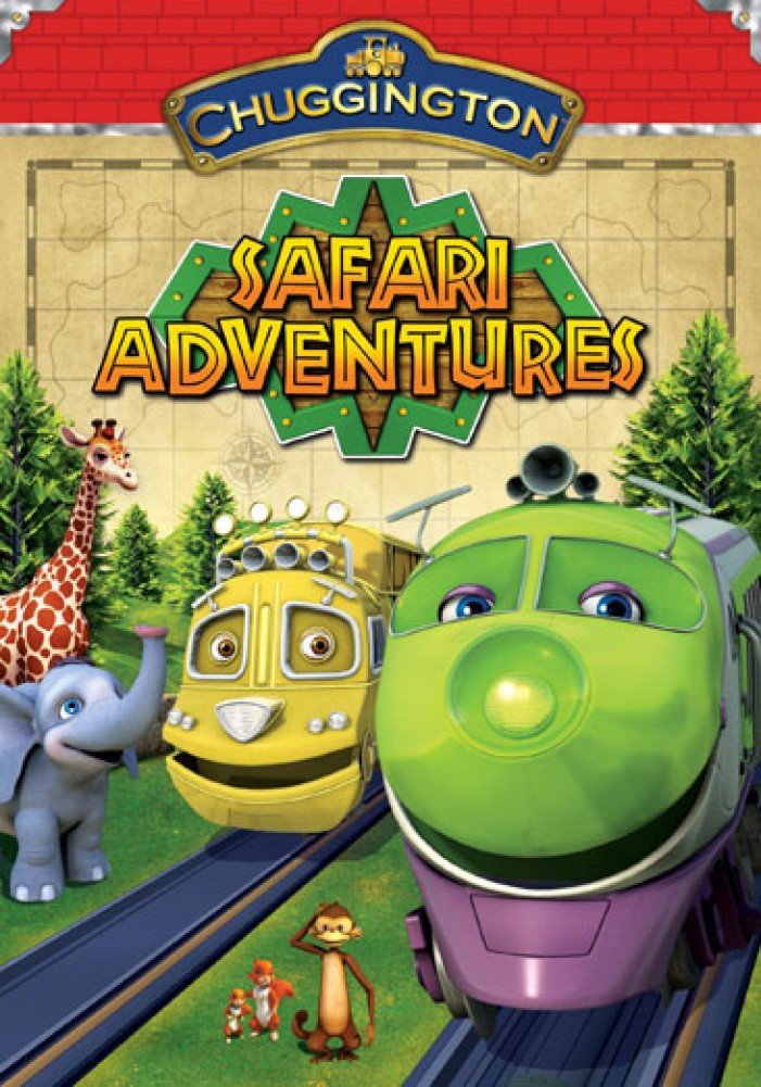 Image 0 of Chuggington: Safari Adventures On DVD Children Movie