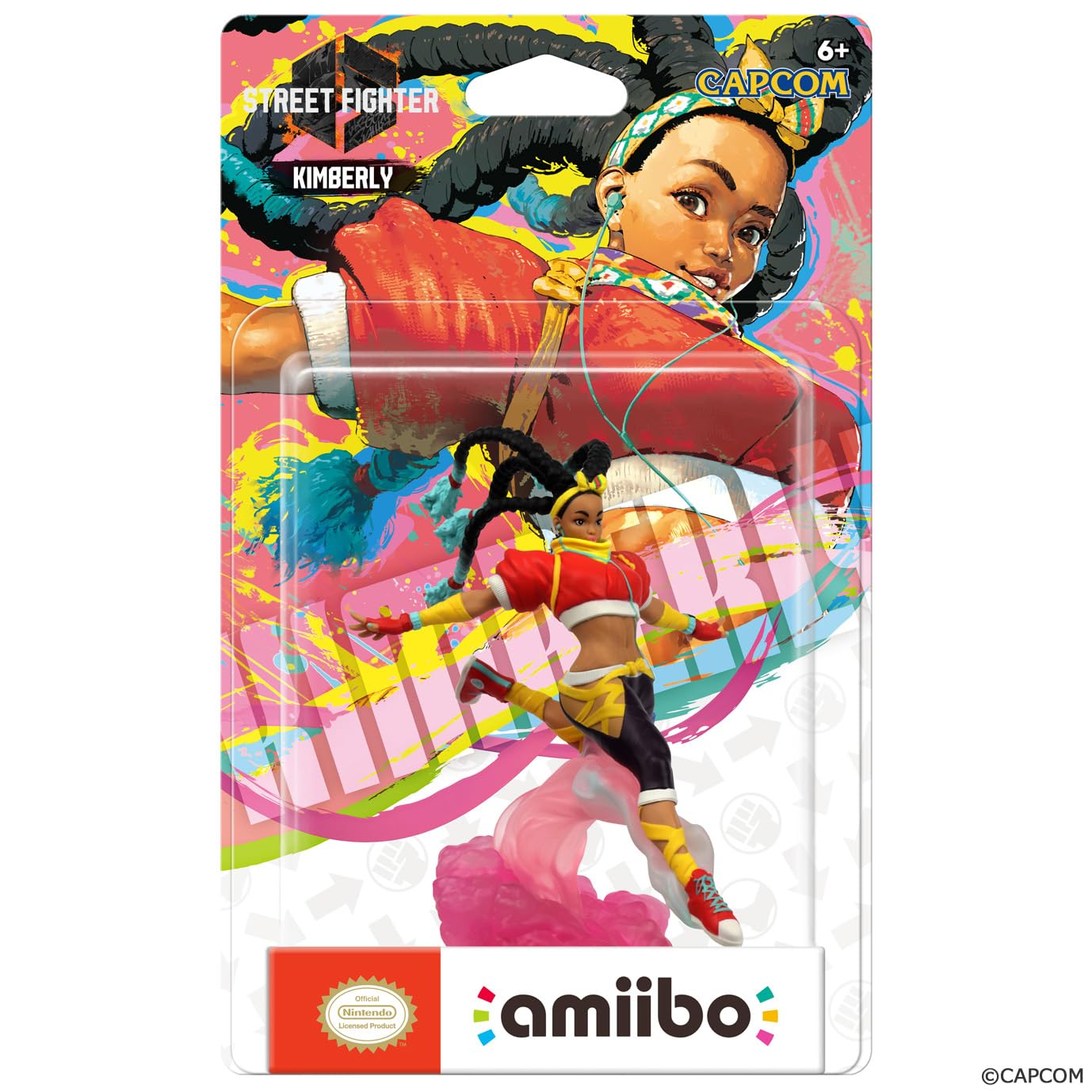Image 0 of Nintendo Amiibo Street Fighter 6 Kimberly For Nintendo Switch Figure