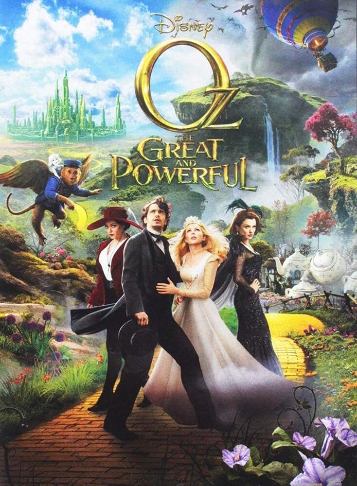 Oz Great And Powerful On DVD With James Franco Mila Kunis Michelle