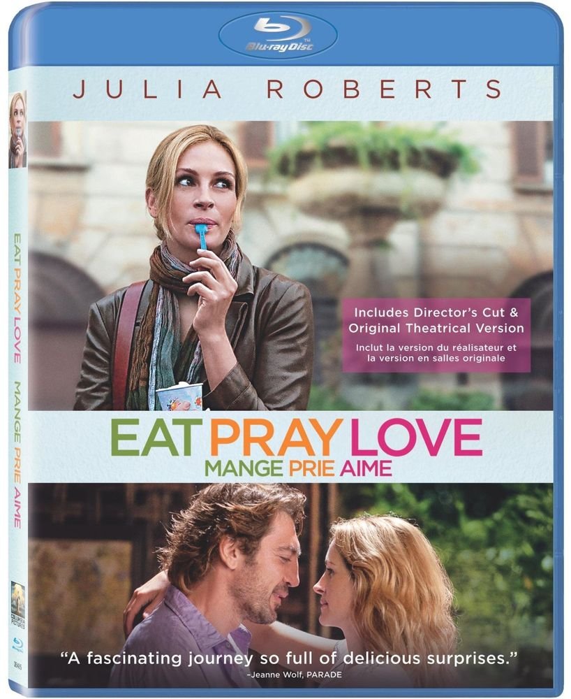 Eat Pray Love Theatrical And Extended Cut On Blu-Ray With Julia