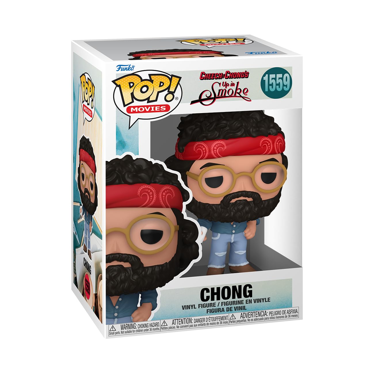 Image 0 of Funko Pop! Movies: 1559 Cheech And Chong's Up In Smoke Chong Collectable Vinyl F