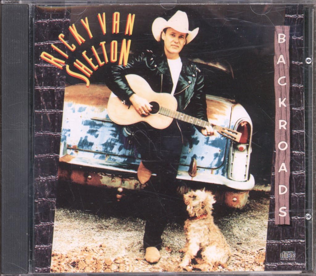 Image 0 of Backroads By Ricky Van Shelton On Audio CD Album Black 2007