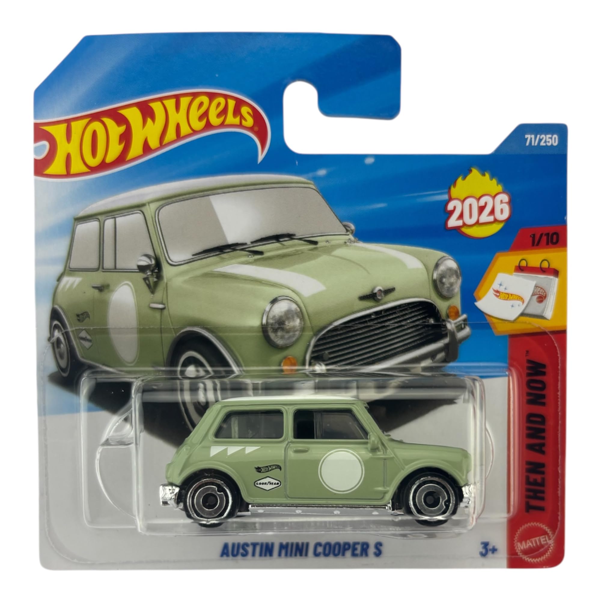 Image 0 of Hot Wheels Austin Mini Cooper S Green Then And Now 1/10 71/250 For 202