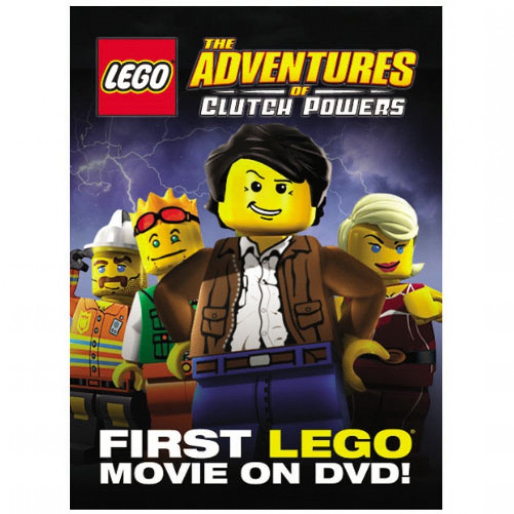 Lego: The Adventures Of Clutch Powers On DVD With Ryan McPartlin Movie