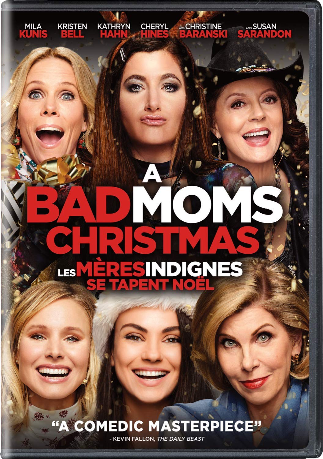 A Bad Moms Christmas On DVD With Mila Kunis Kristen Bell Susan