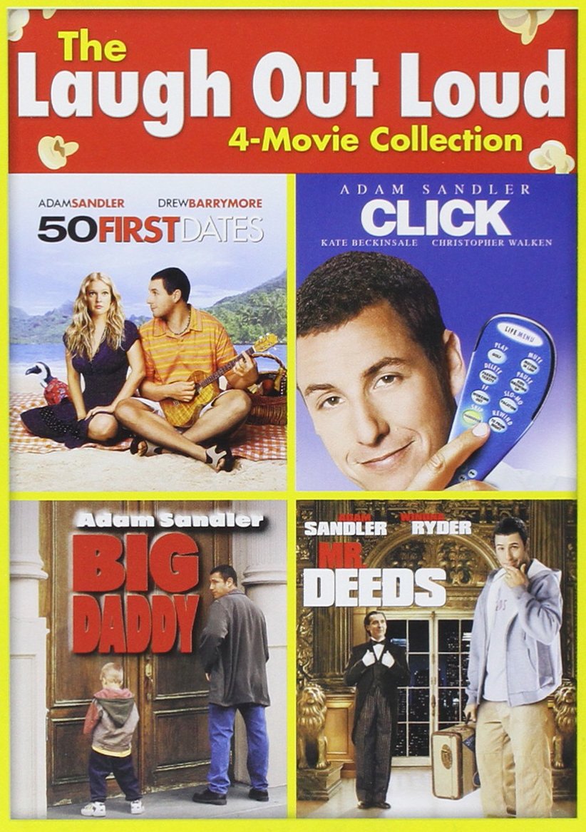 Image 0 of Click / Big Daddy / 50 First Dates / Mr Deeds On DVD With Drew