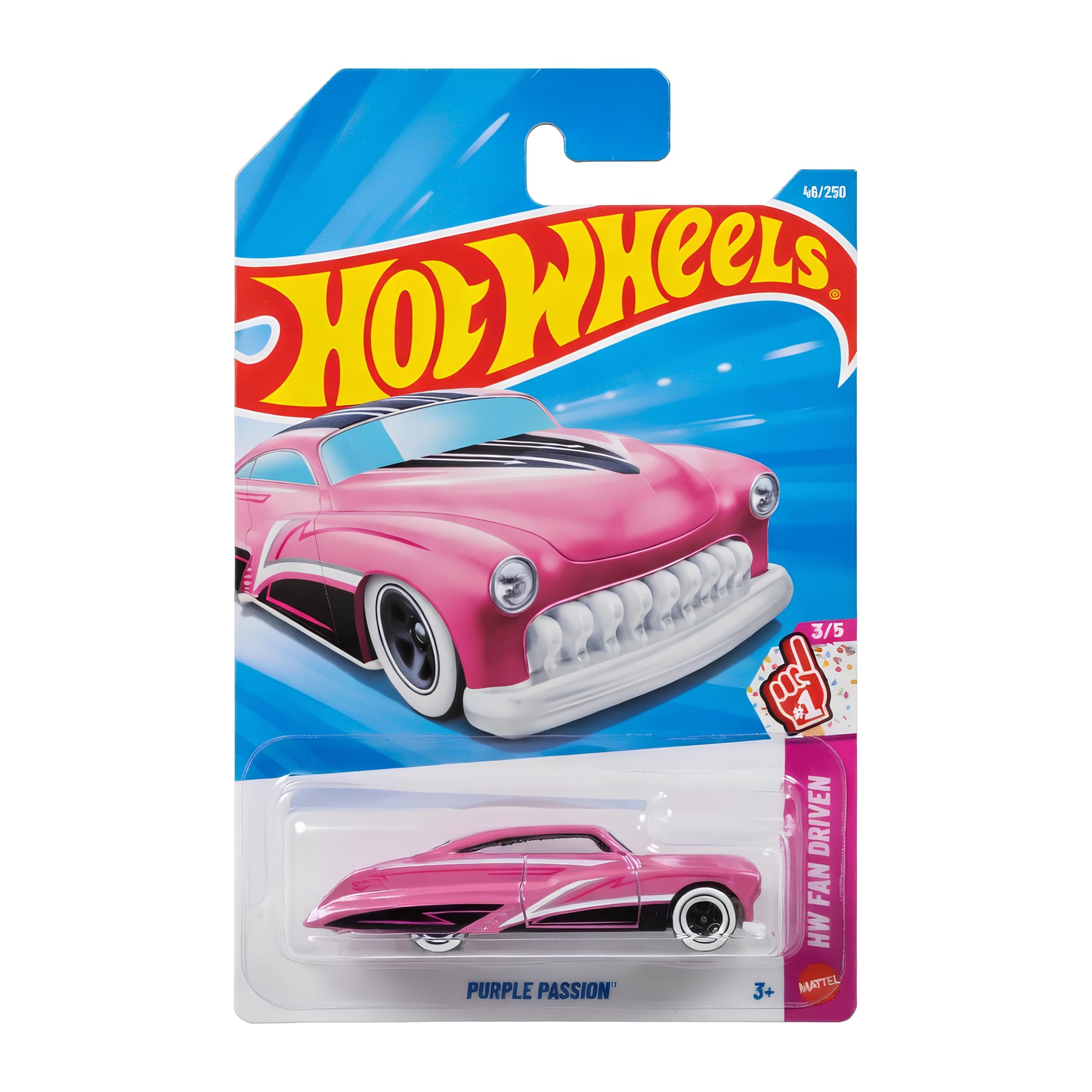 Image 0 of Hot Wheels Purple Passion Pink Custom Lowrider Hw Fan Driven 3/5 - 46/