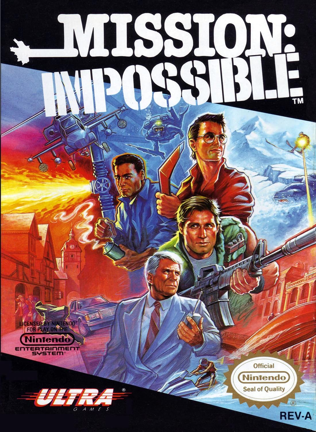Image 0 of Mission Impossible Nintendo NES For Nintendo NES Vintage