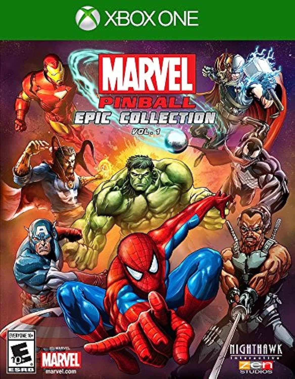 Image 0 of Marvel Pinball: Epic Collection Vol 1 For Xbox One Arcade