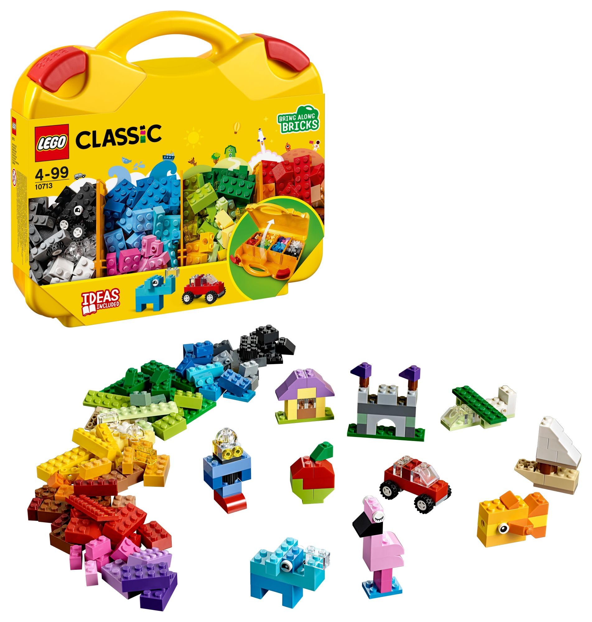 Lego Classic Creative Suitcase 10713 Includes Sorting Storage