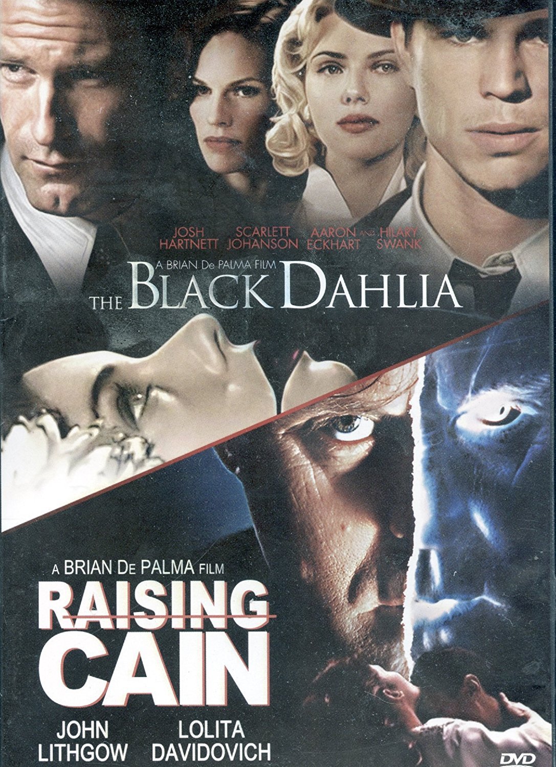 Image 0 of Black Dahlia / Raising Cain Brian De Plama Movie 2-pack On DVD With