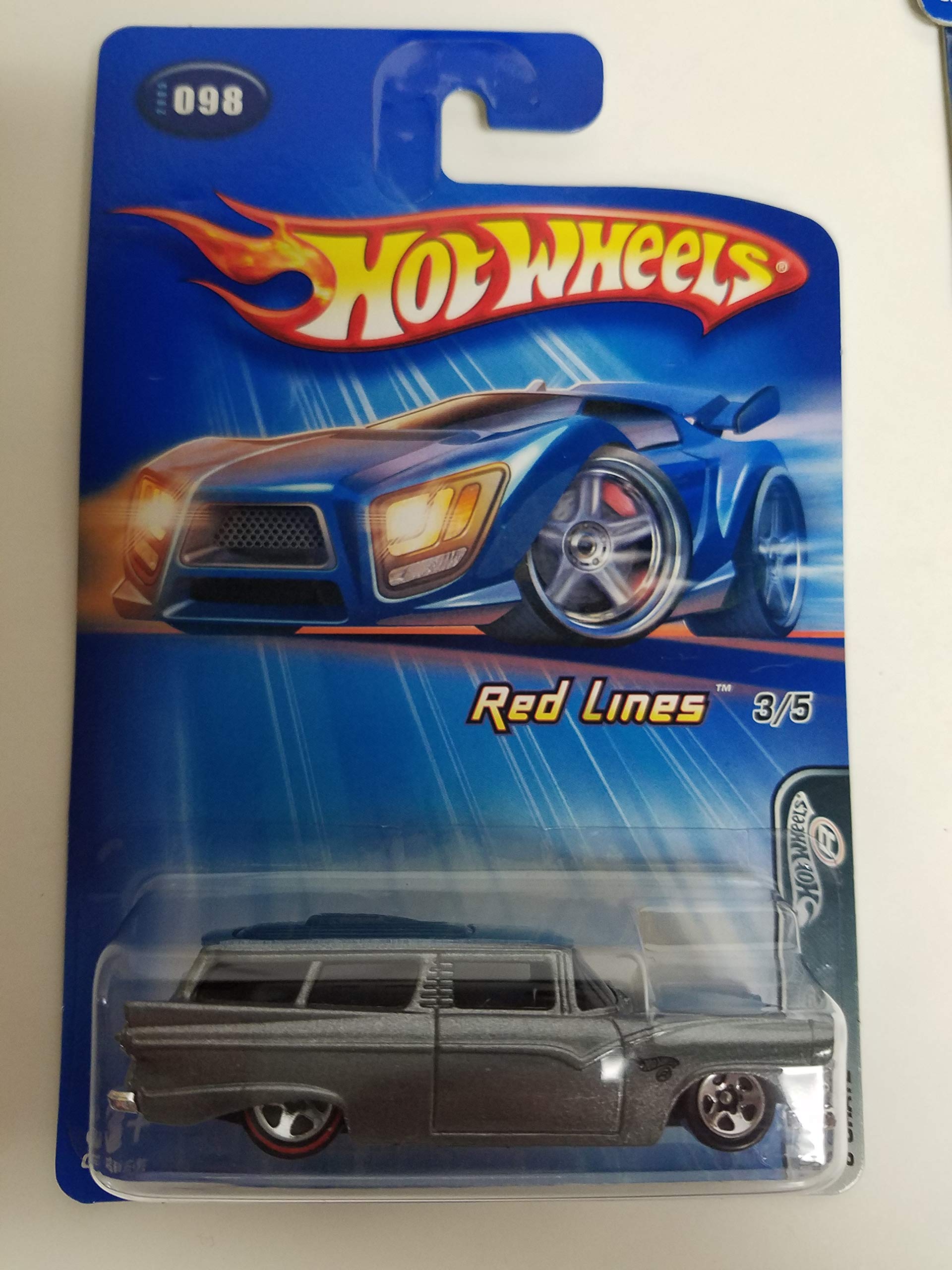 8 Crate Red Lines 3 Of 5 2005 Editions Hot Wheels Diecast Car No 098 Toy Car