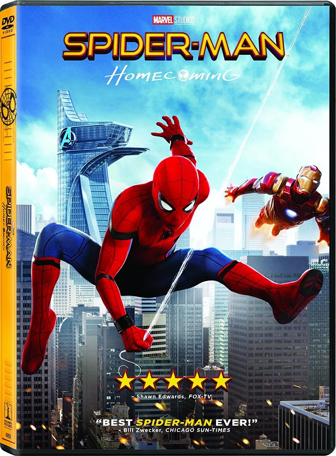 Spider-Man: Homecoming On DVD With Tom Holland Movie