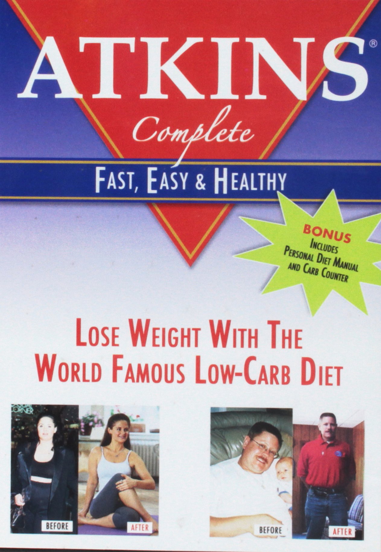 Atkins Complete: Fast Easy And Healthy On DVD Exercise