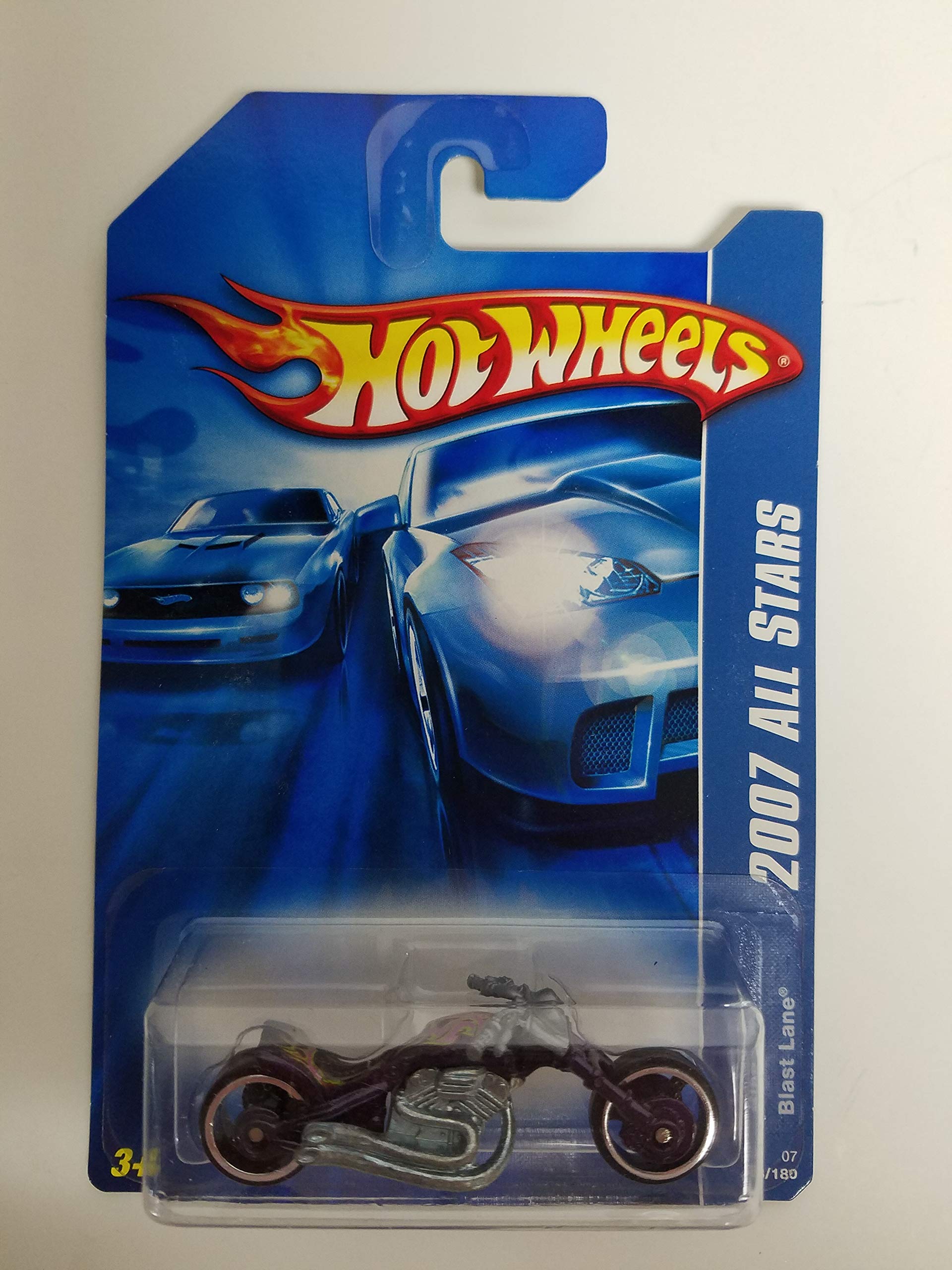 Blast Lane 2007 All Stars Hot Wheels Diecast Car No 138 Toy Car