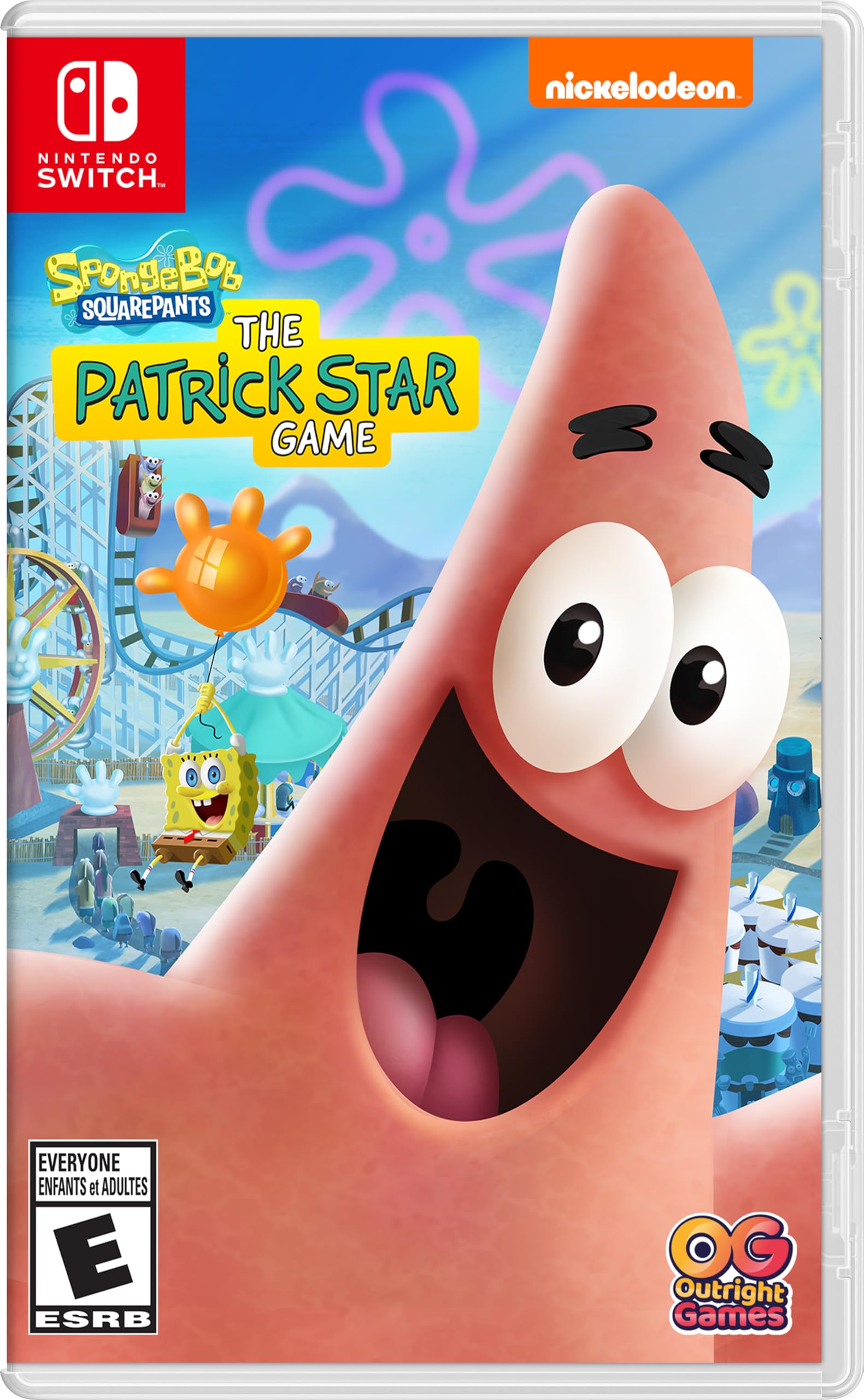 Image 0 of SpongeBob SquarePants A Patrick Star Game For Nintendo Switch