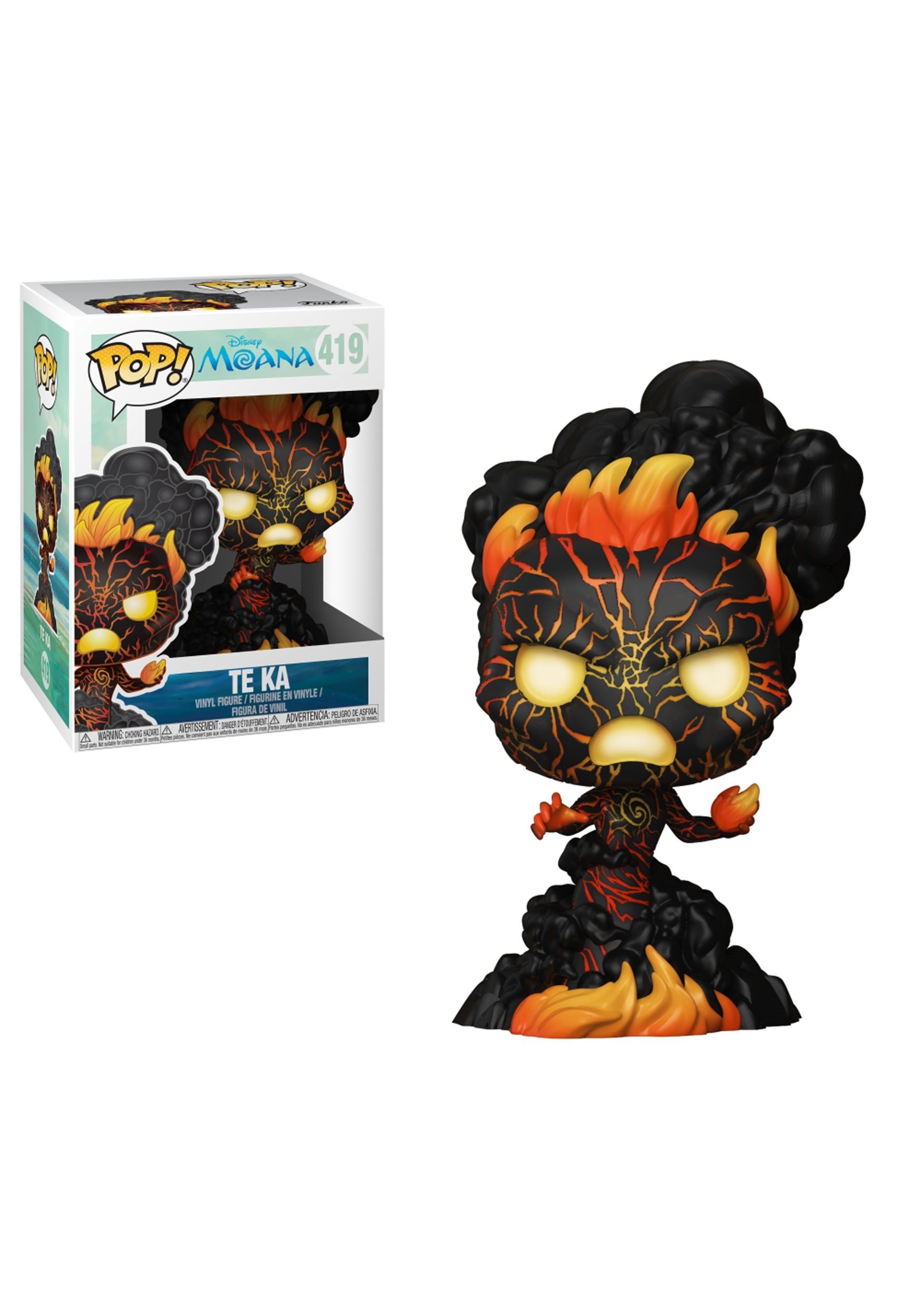 Image 0 of Funko Pop! Disney: 419 Moana Te Ka Collectible