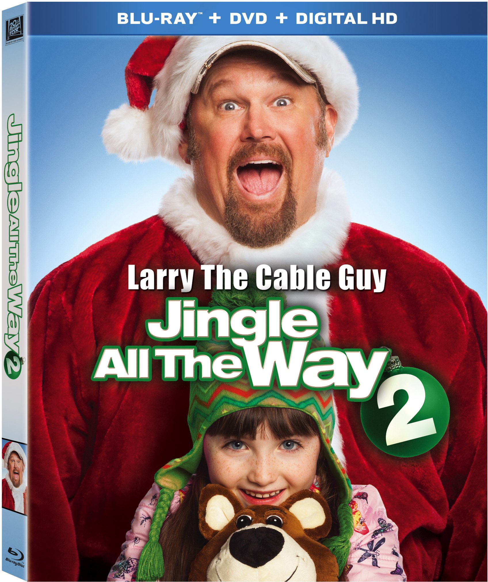 Image 0 of Jingle All The Way 2 On Blu-Ray With Larry The Cable Guy Comedy Movie