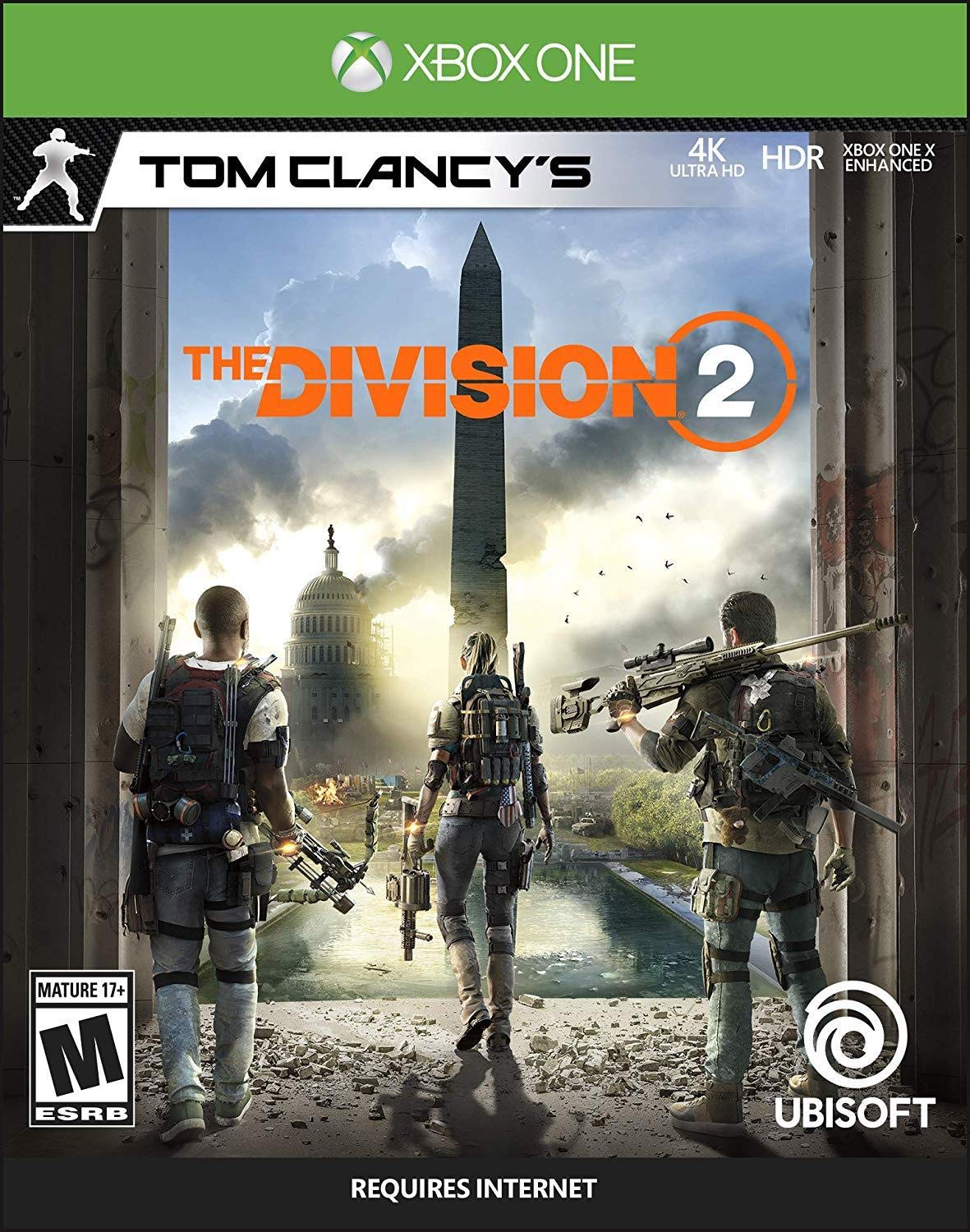 Tom Clancy's The Division 2 Standard Edition For Xbox One Shooter