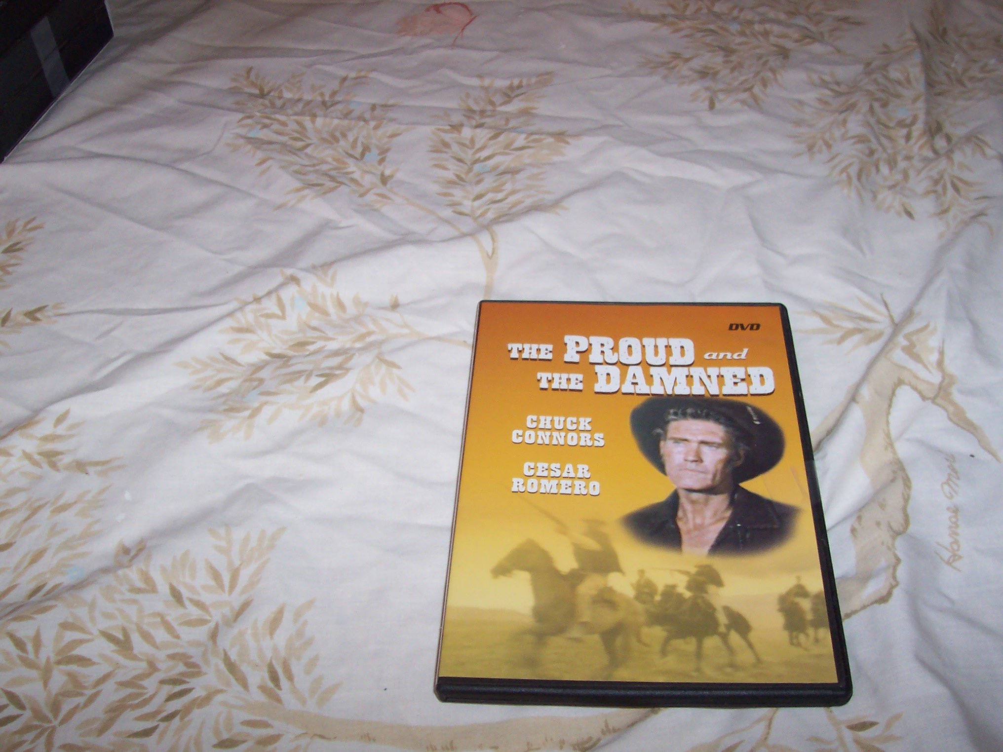 The Proud And The Damned Slim Case On DVD With Chuck Connors Cesar
