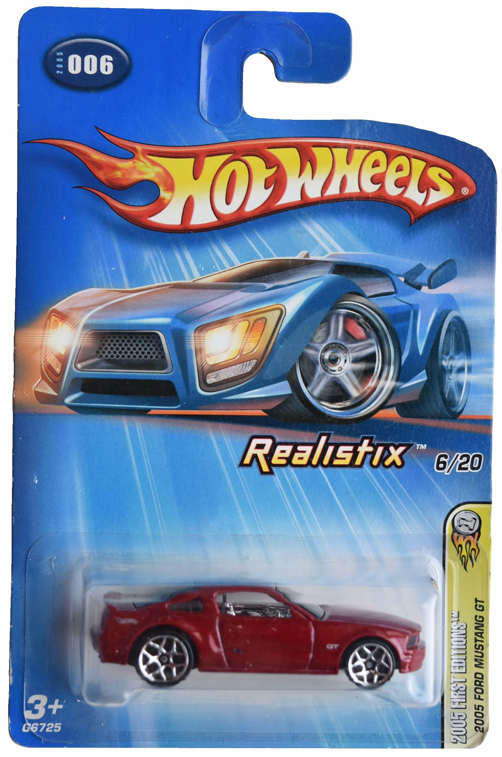 Image 0 of Hot Wheels 2005 Ford Mustang GT 2005 First Editions 6/20 Toy Car