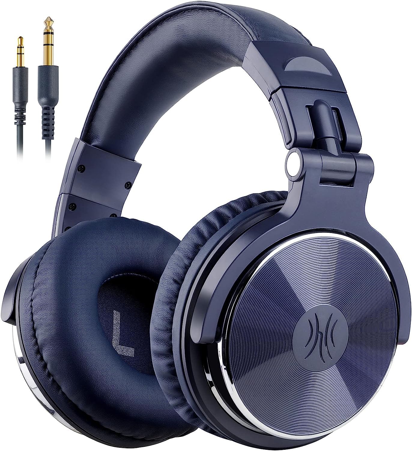 Image 0 of OneOdio Wired Over Ear Headphones Studio DJ Stereo Headsets Dark Blue