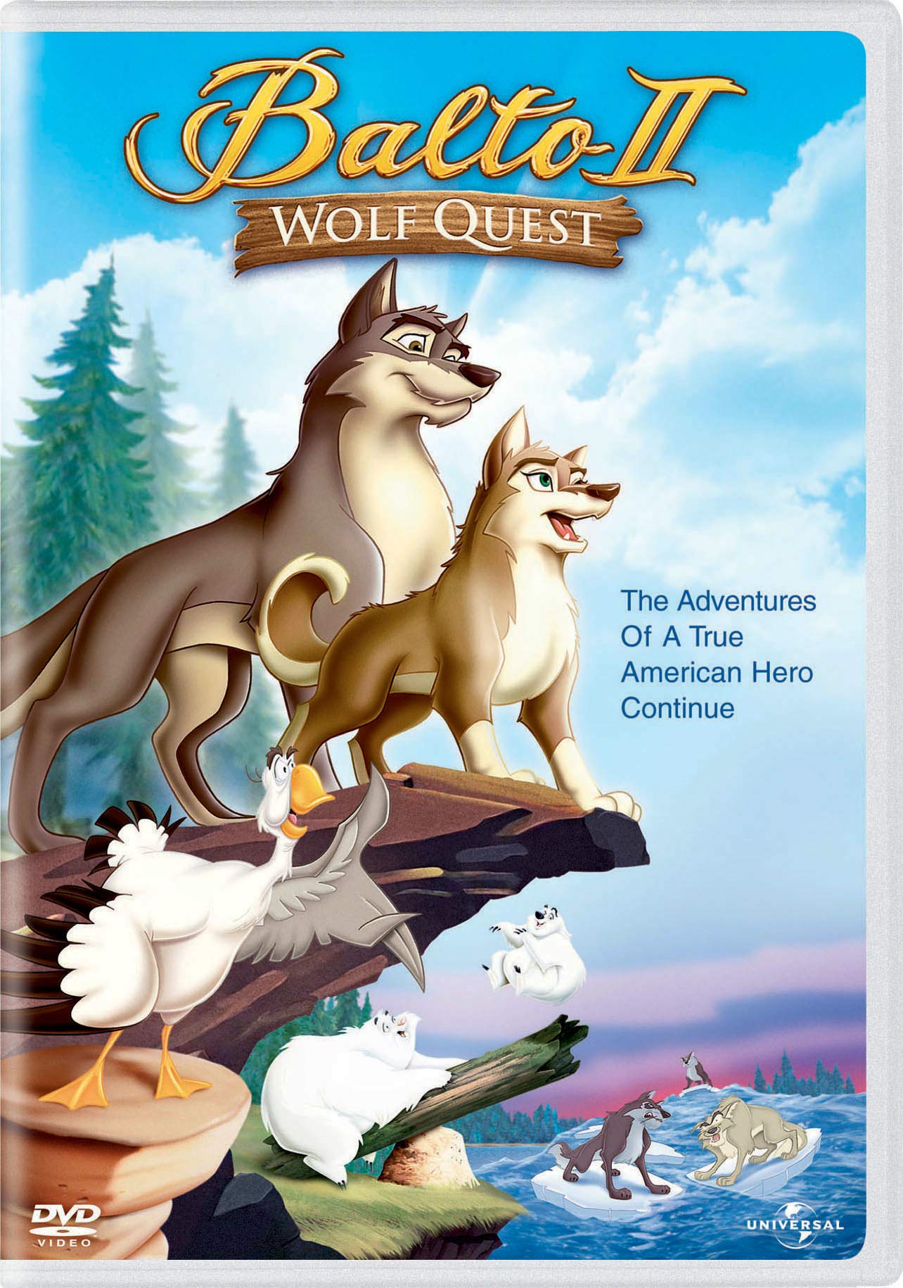 Image 0 of Balto II Wolf Quest On DVD with David Carradine Movie