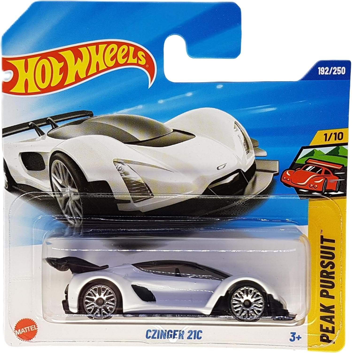 Hot Wheels CZinger 21C Peak Persuit 1/10 JBB96 Short Card Hypercar