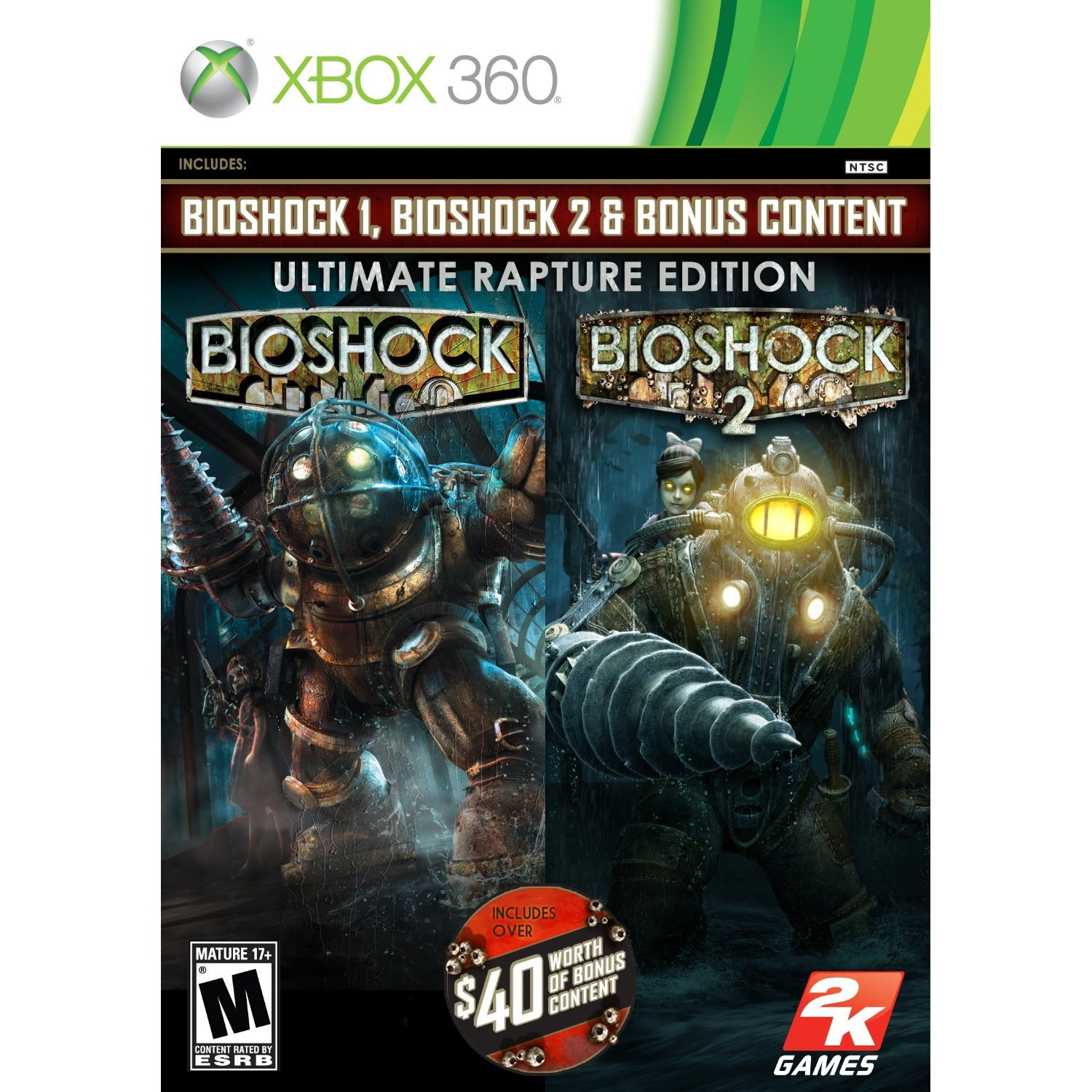 BioShock Ultimate Rapture Edition For Xbox 360 Shooter