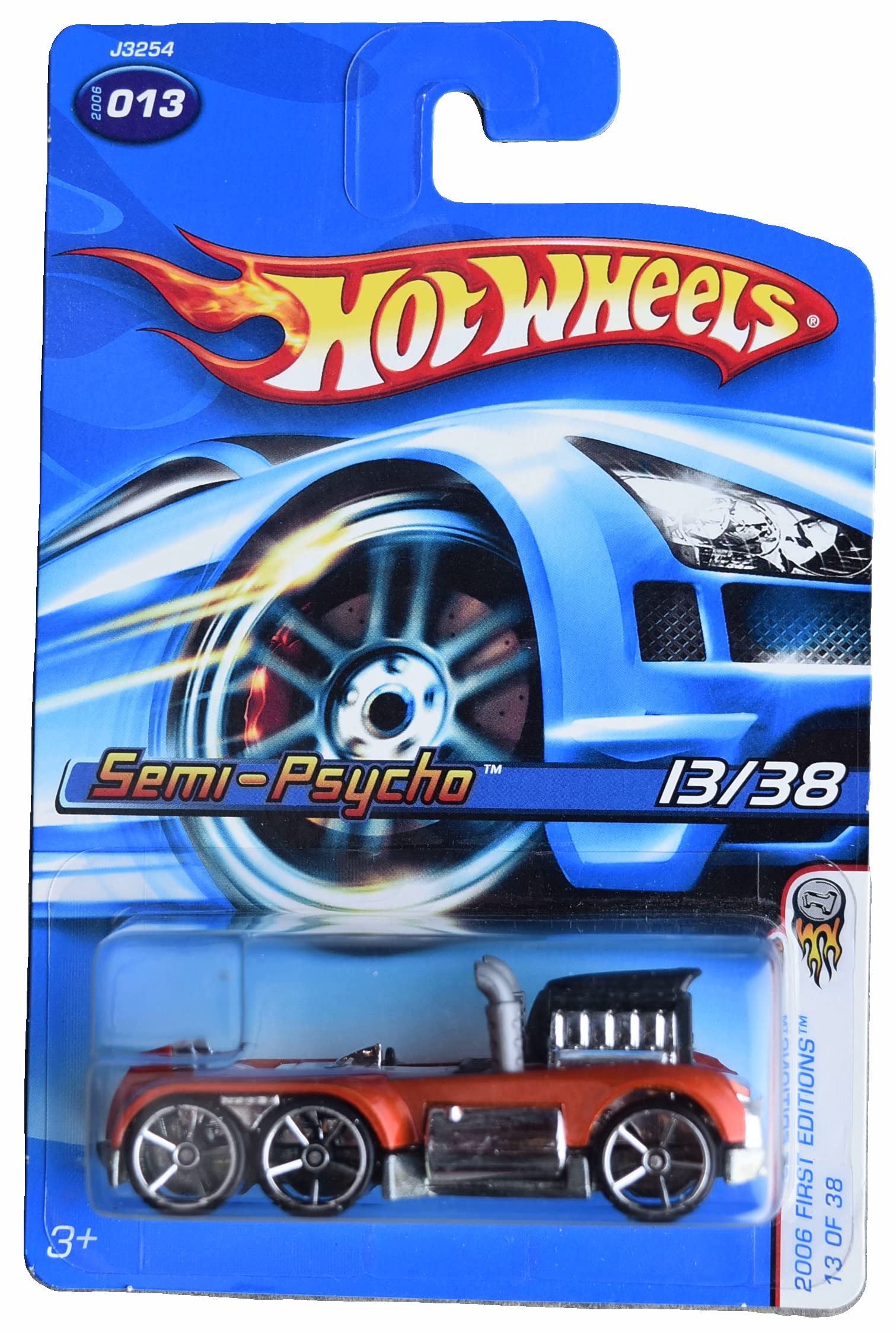 Image 0 of Hot Wheels Semi Psycho Toy Car