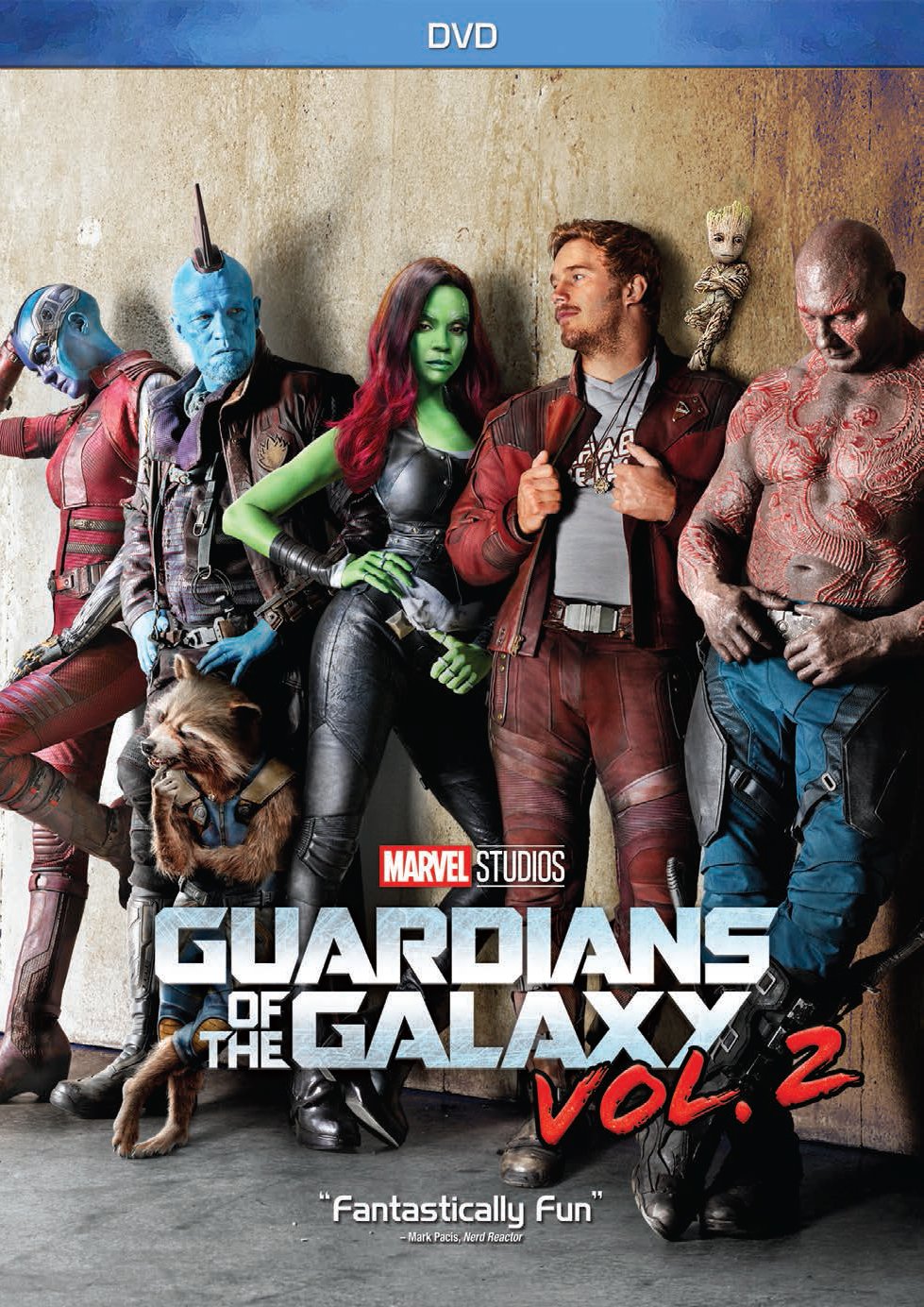 Guardians Of The Galaxy Vol 2 On DVD With Chris Pratt