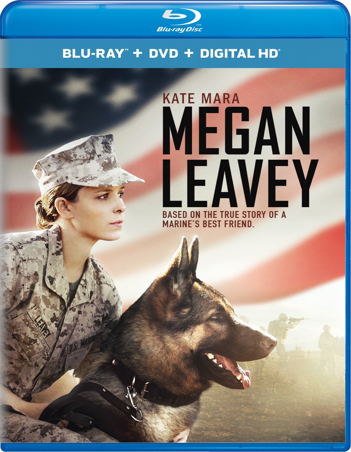 Image 0 of Megan Leavey On Blu-Ray With Kate Mara Drama