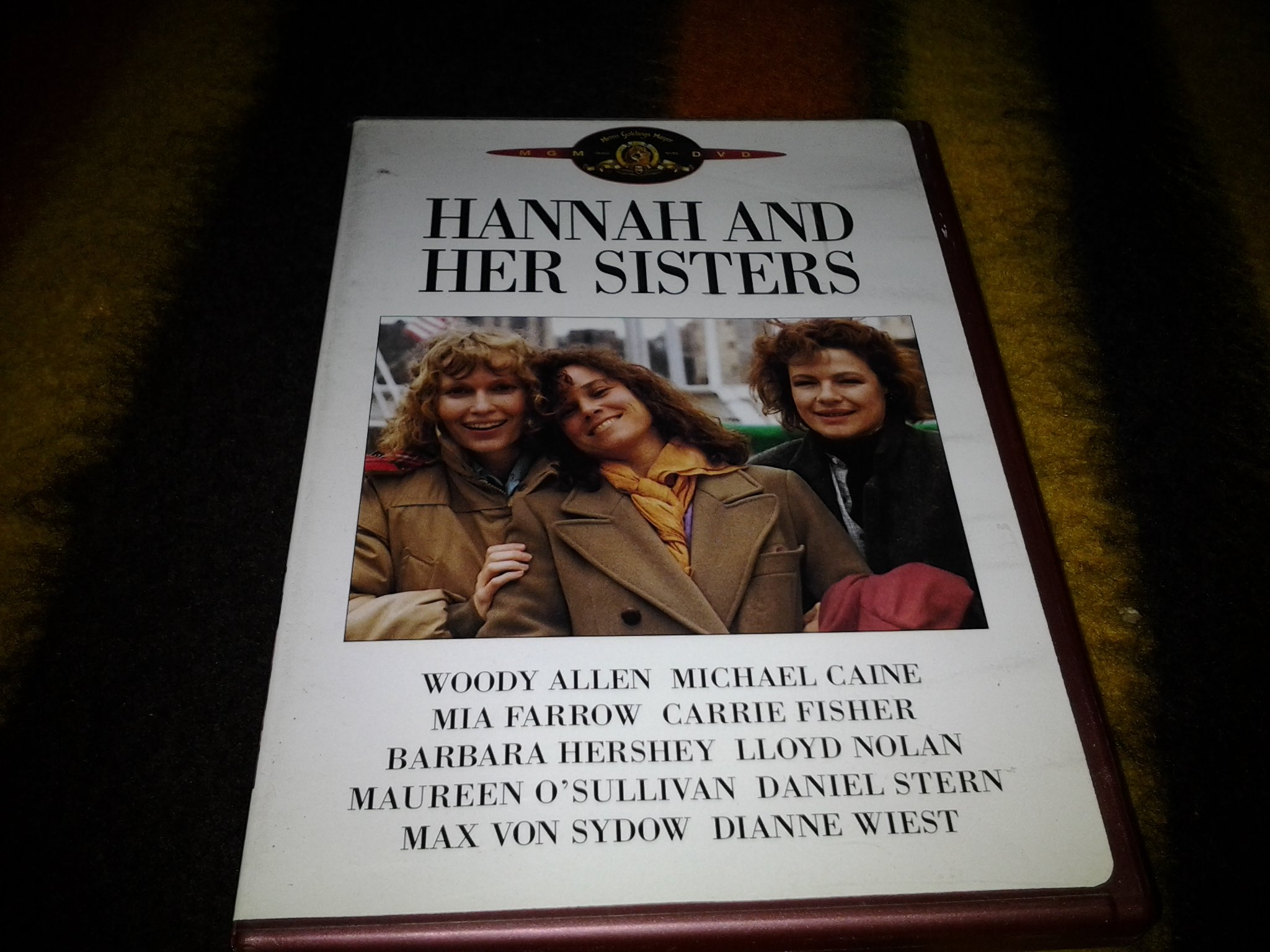 Hannah And Her Sisters On DVD With Carrie Fisher Mia Farrow Michael