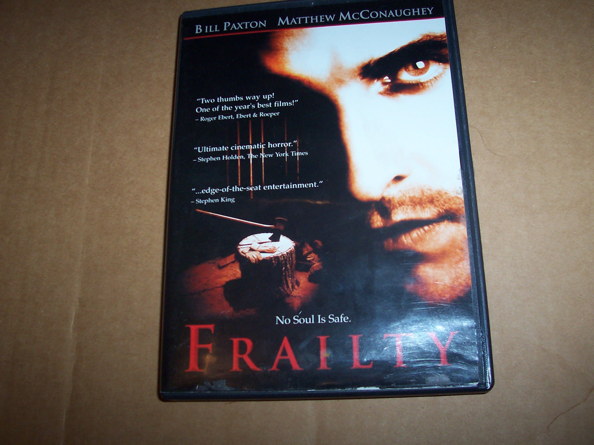 Frailty On DVD With Bill Paxton Matthew McConaughey Horror
