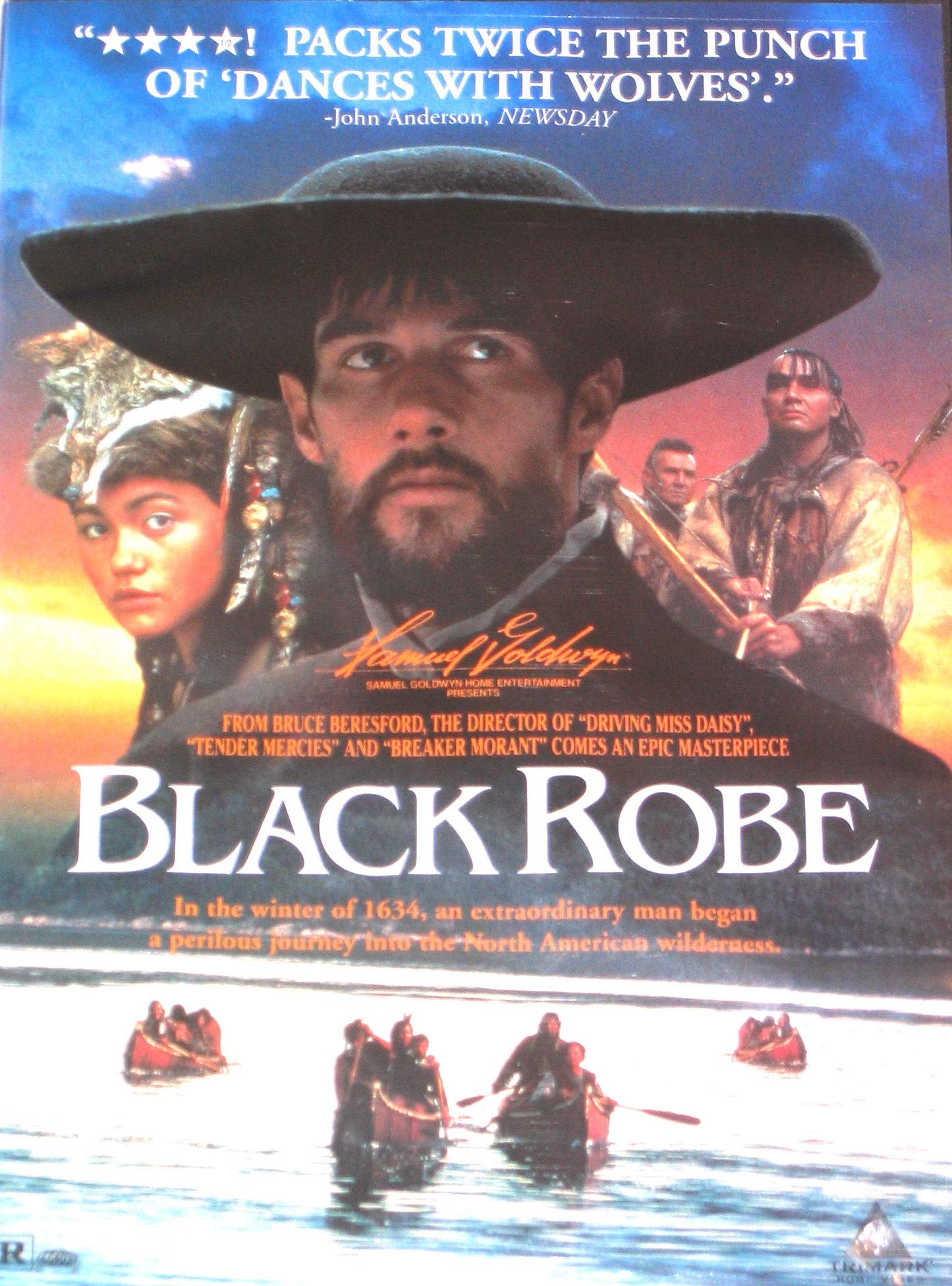 Image 0 of Black Robe On DVD with Lothaire Bluteau Movie