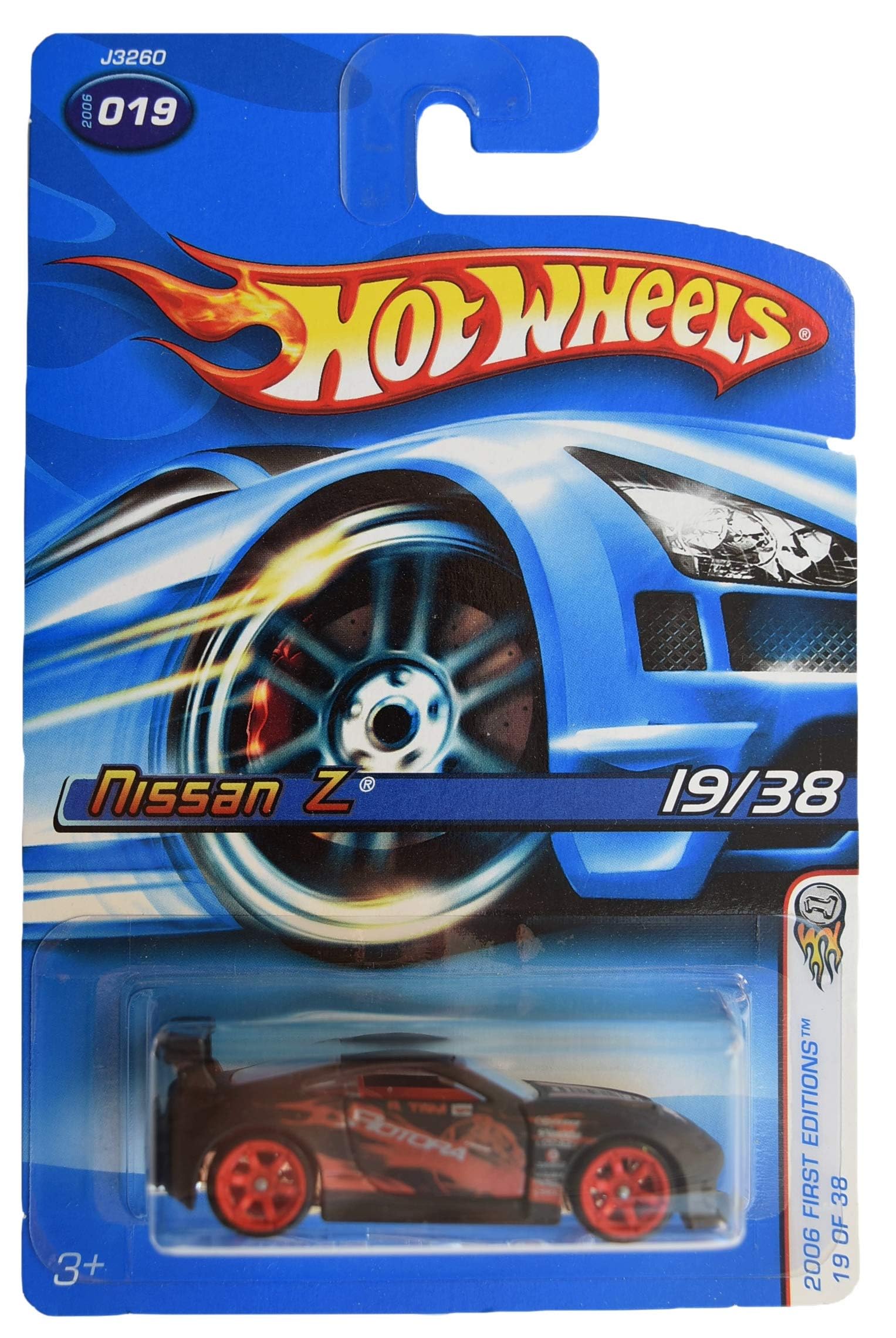 Image 0 of Hot Wheels Nissan Z 2006 First Editions 19/38 Black Toy Car