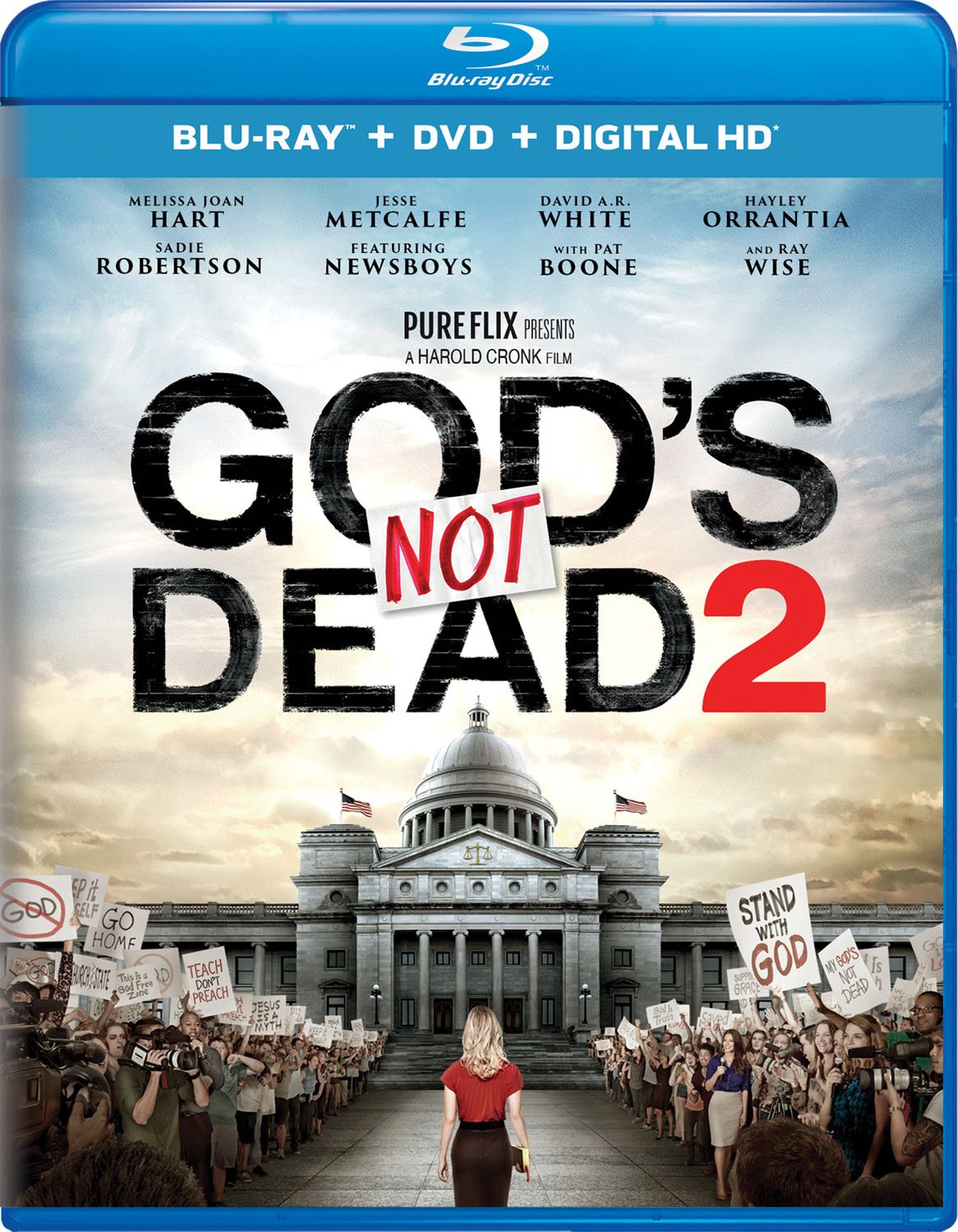 God's Not Dead 2 On Blu-Ray With Melissa Joan Hart Drama Movie
