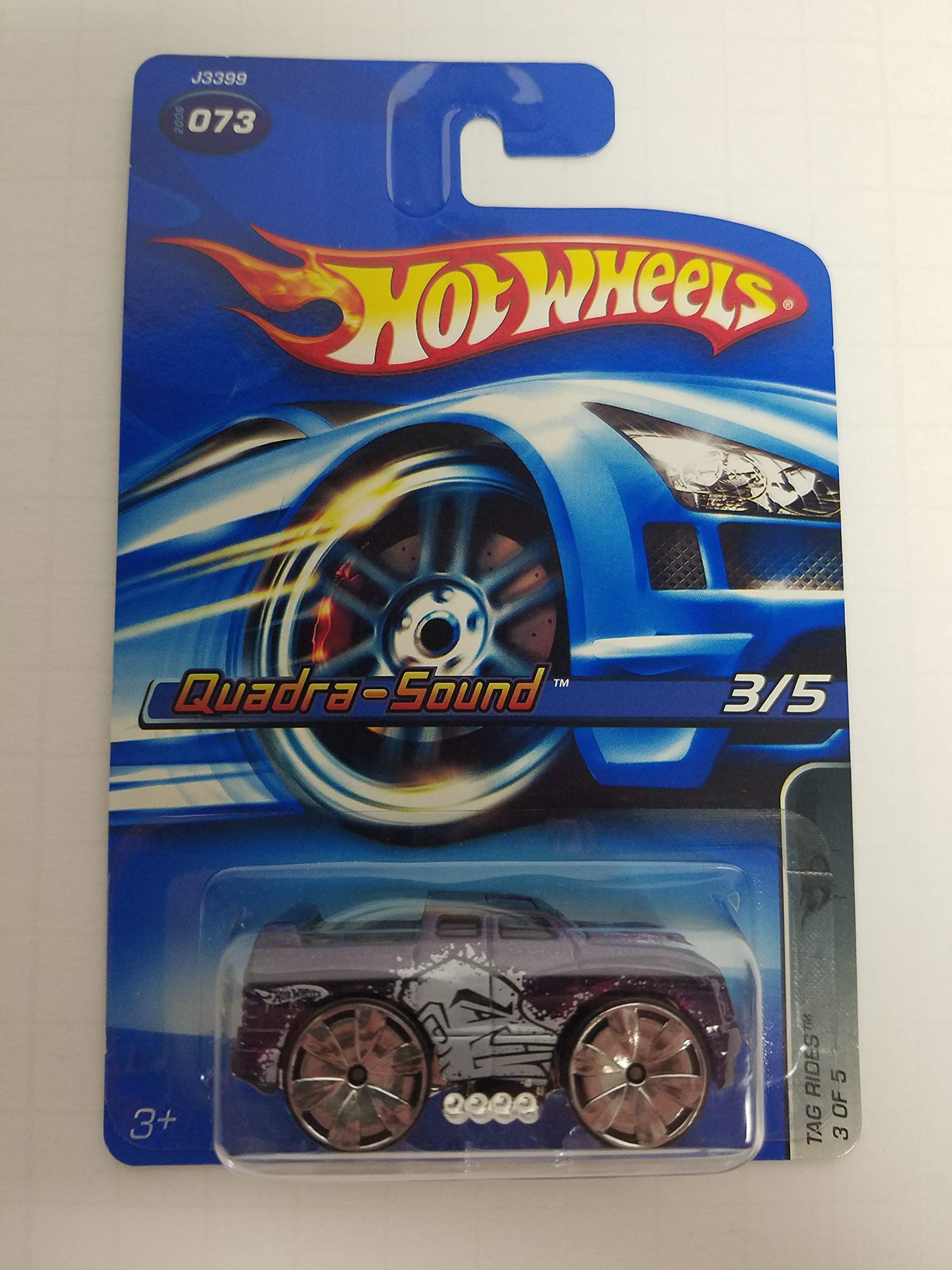 Image 0 of Quadra-Sound Tag Rides 3/5 No 073 Hot Wheels 2006 1/64 Scale Diecast