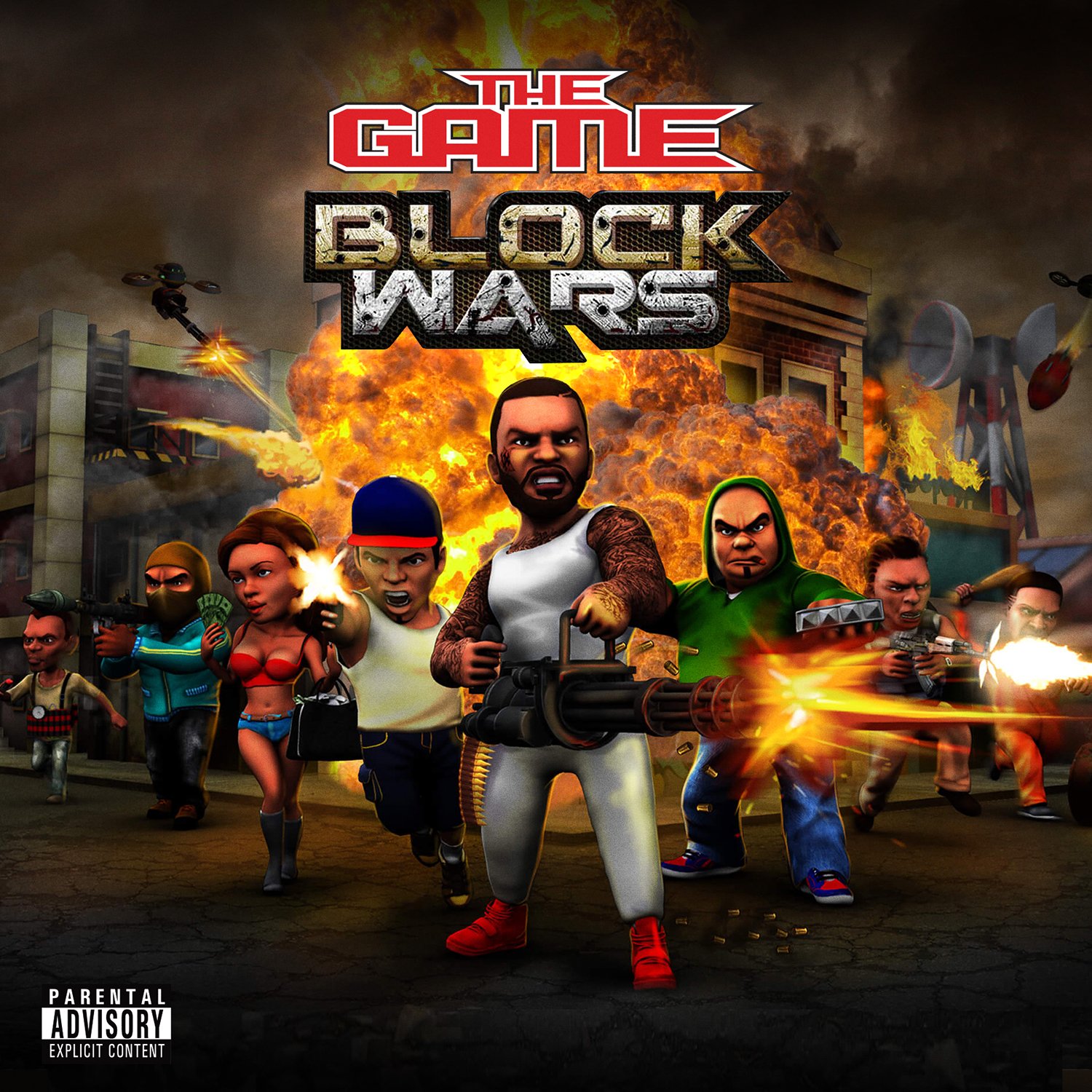 Image 0 of Block Wars By Game On Audio CD Album Black 2016