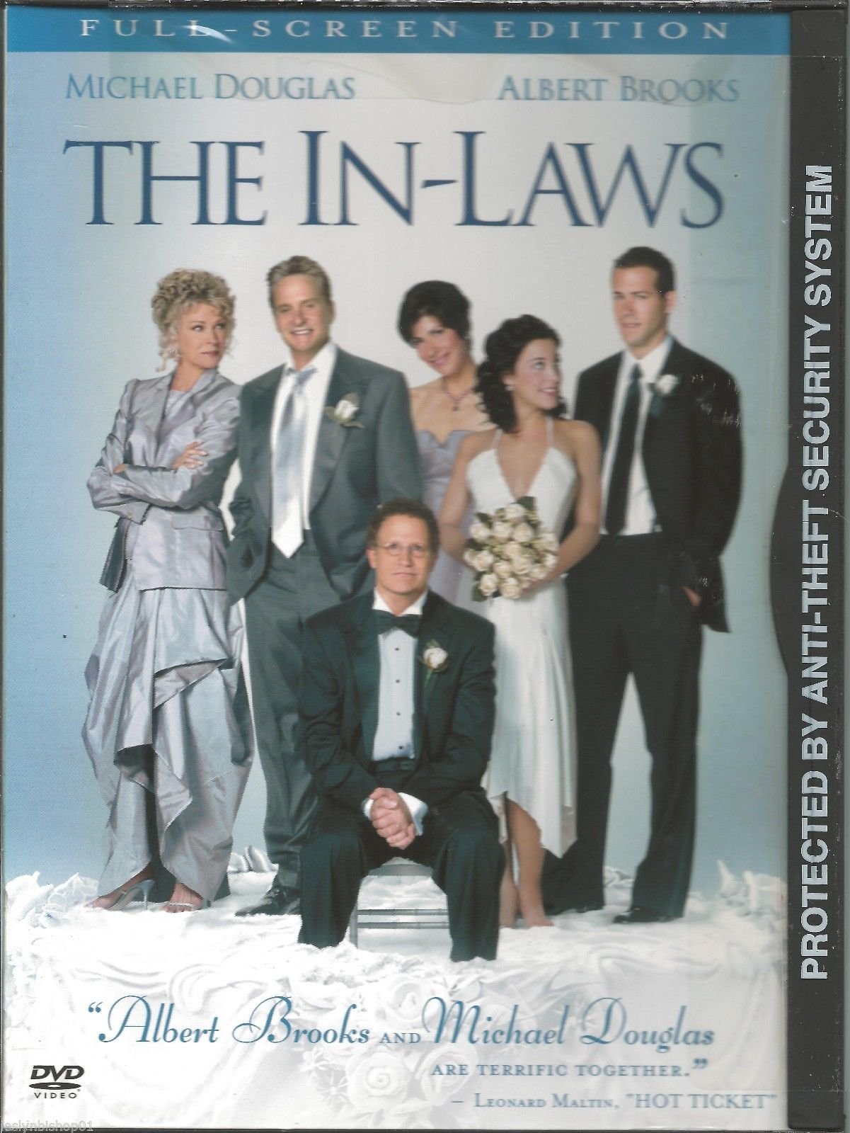 The In-Laws On DVD With Albert Brooks Ryan Reynolds Michael Douglas