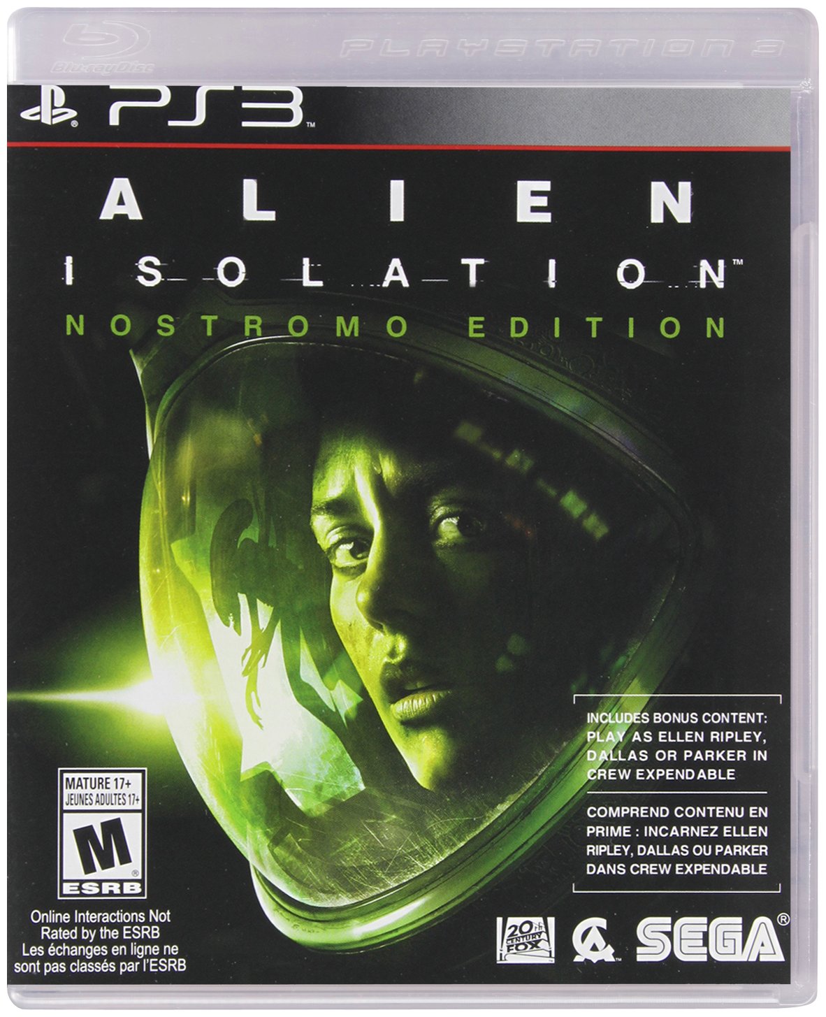Alien: Isolation PlayStation 3 Nostromo Edition