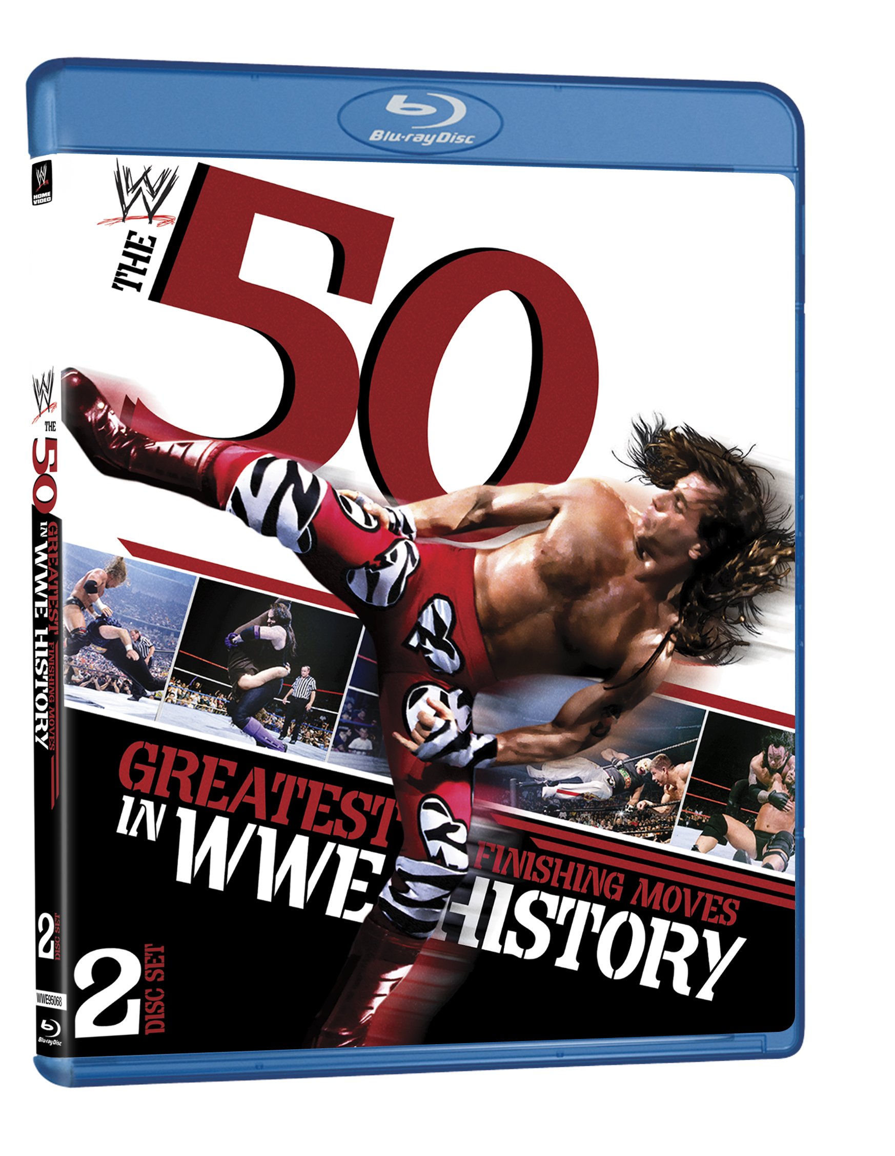 WWE: The 50 Greatest Finishing Moves In WWE History Blu-Ray On Blu-Ray